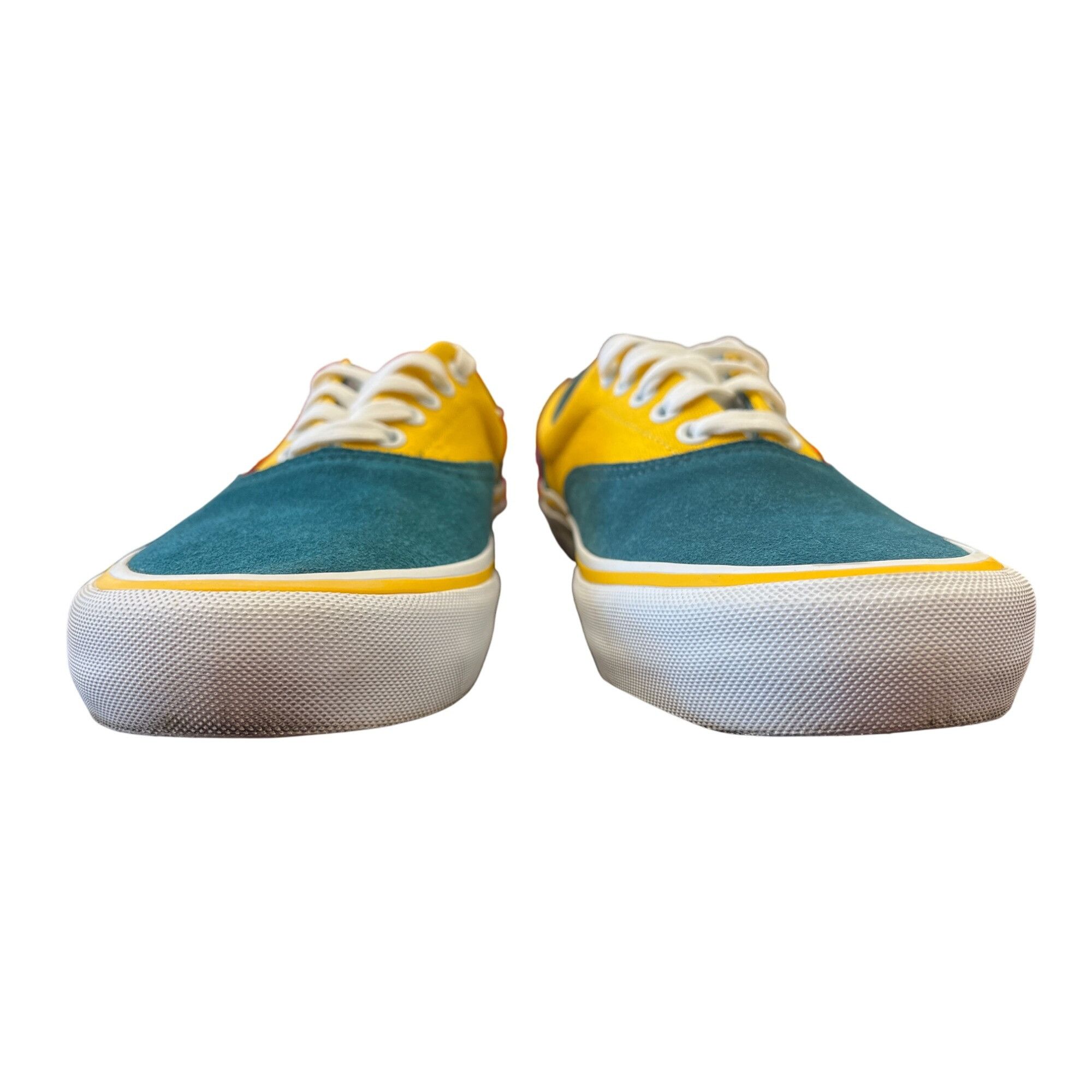 Vans Vans Mens Pro Skateboard Yellow green Shoes Sz 9.5 SKU 8910 Size US 9.5 / EU 42-43 - 4 Thumbnail
