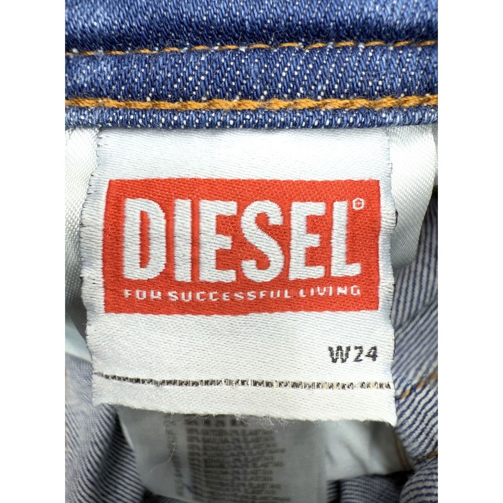 Diesel Diesel W24 Blue High Rise Skinny Jeans NWT Women’s Jeans Size 42" / US 20 - 3 Thumbnail