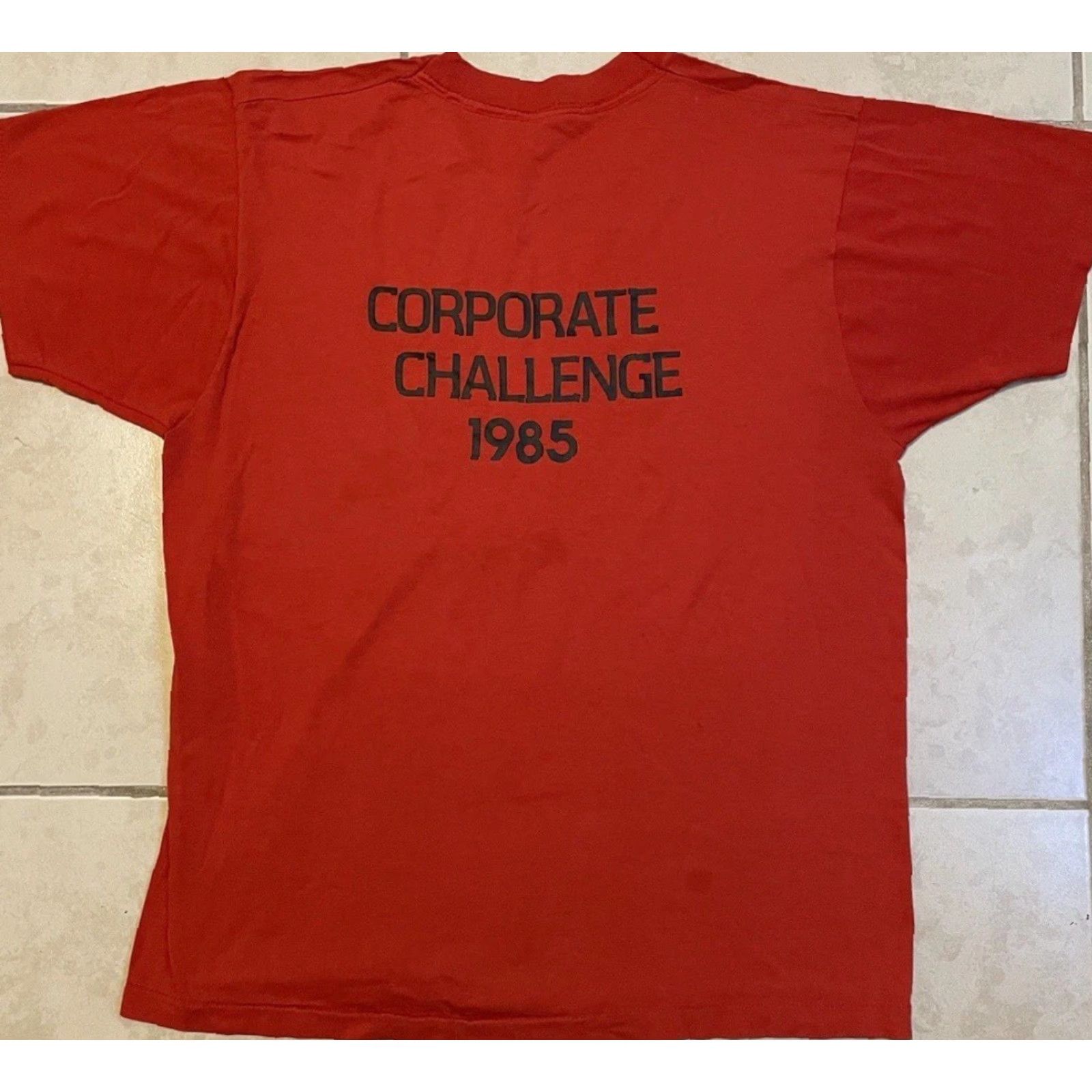 Vintage VINTAGE Lazarus Department Store Faded Shirt S Columbus Ohio Mall 80s 70s Grunge Single Stitch Red Graphic Tee Mens Boys XS XS? Size US S / EU 44-46 / 1 - 2 Thumbnail
