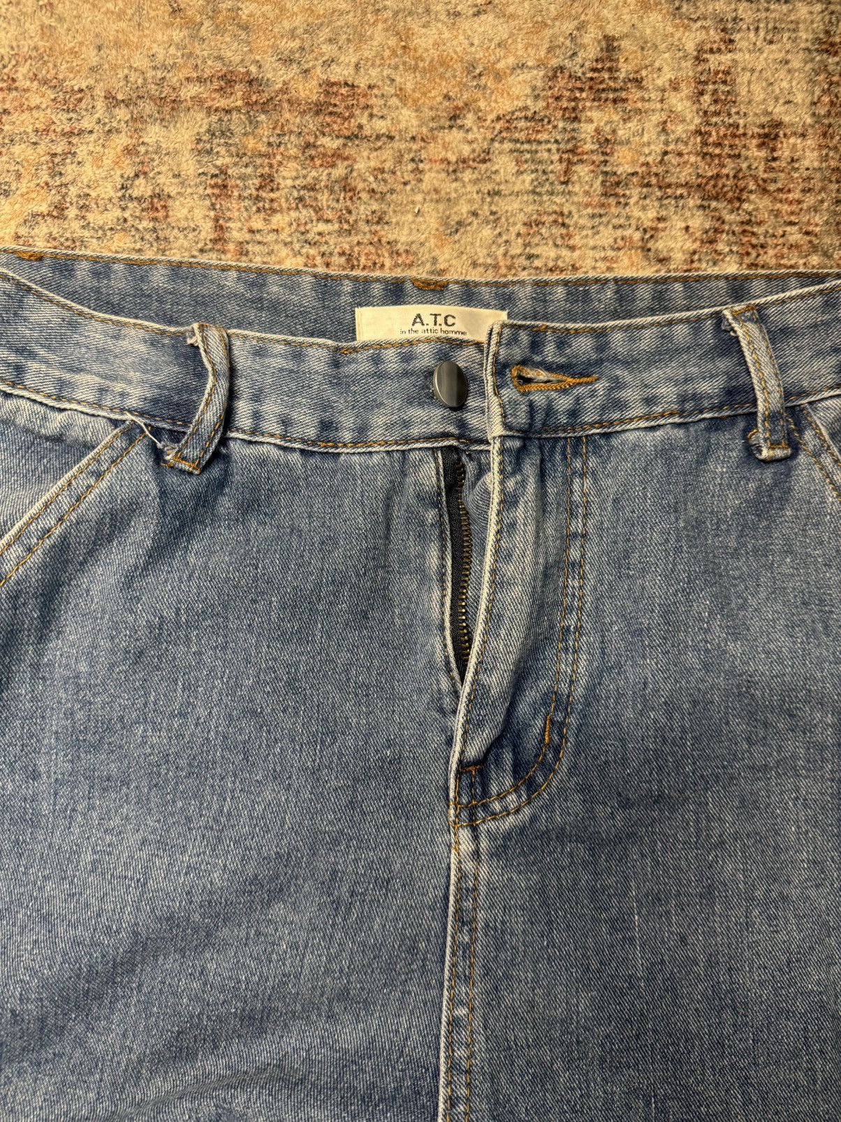 If Six Was Nine In the Attic Graphic Denim Size US 33 - 4 Thumbnail
