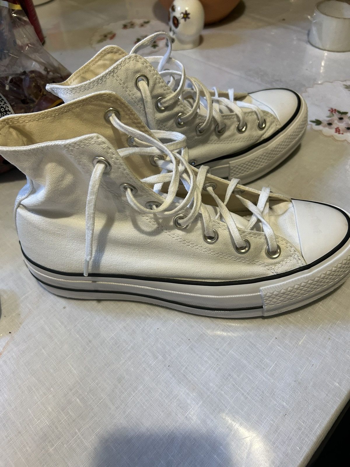Converse Converse chuck Taylor all white Size US 8.5 / IT 38.5 - 2 Thumbnail