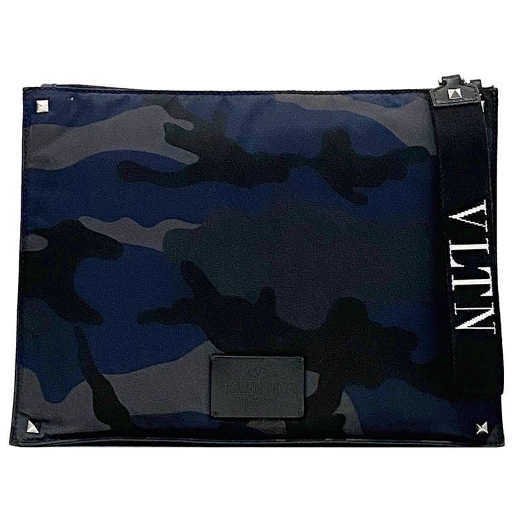 Valentino VALENTINO Clutch Bag Blue Synthetic Size ONE SIZE - 1 Thumbnail