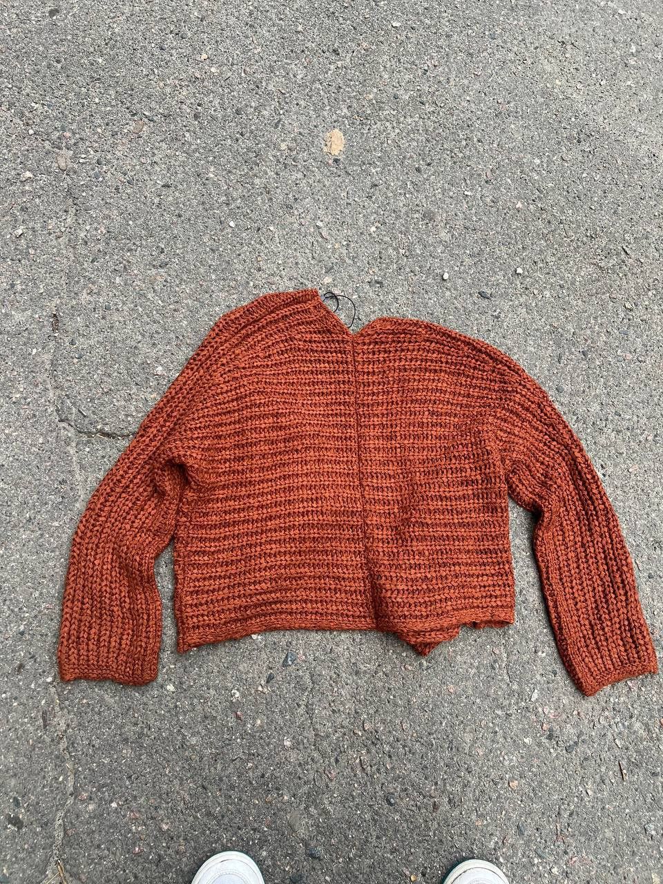 Vintage Vintage Cardigan knit Avant Garde Sweater By Oui Size L / US 10 / IT 46 - 6 Thumbnail