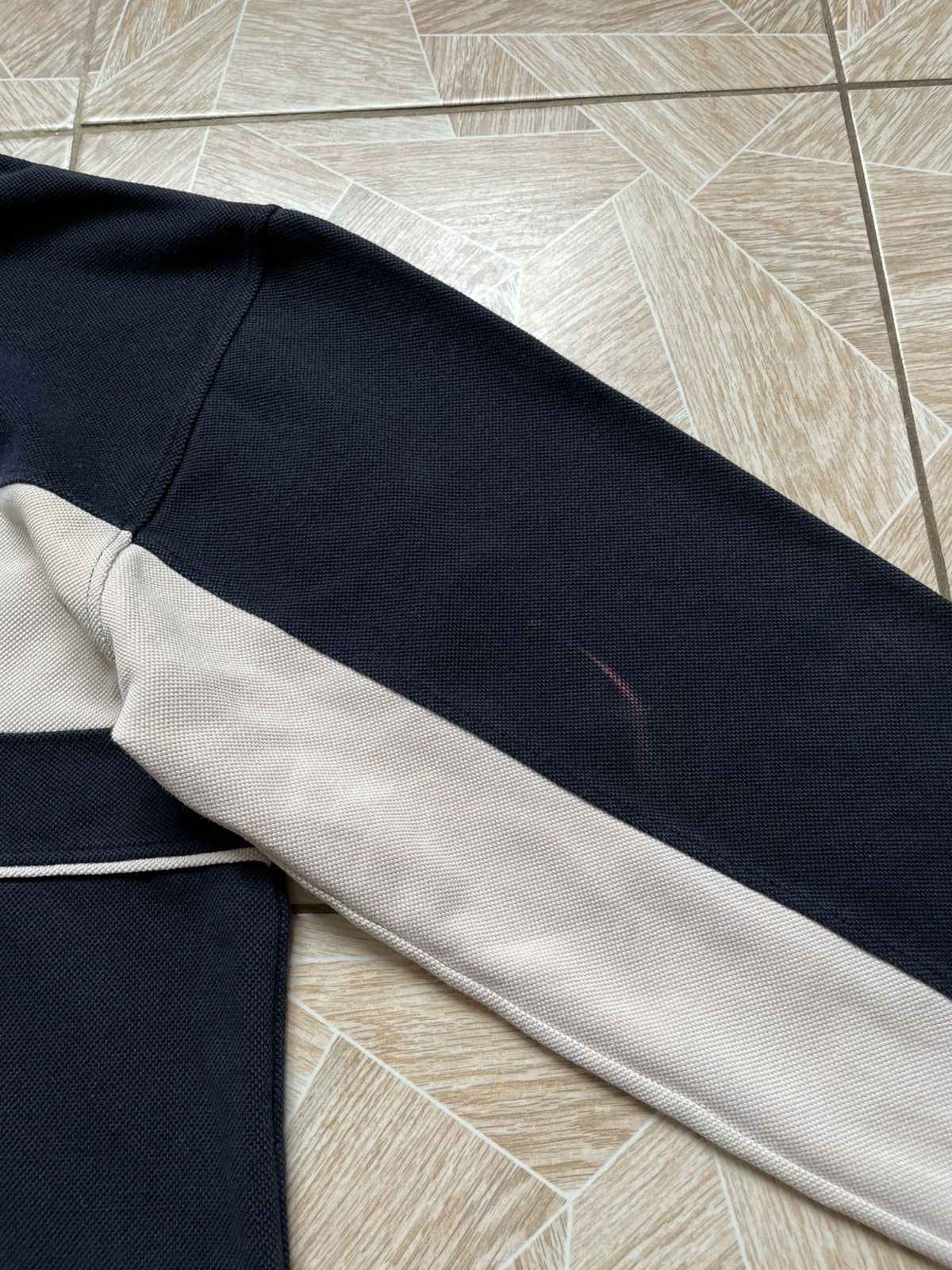 Nike × Vintage Vintage 90s Retro Y2k Nike Logo Swoosh Striped Sweatshirt Size US M / EU 48-50 / 2 - 12 Thumbnail