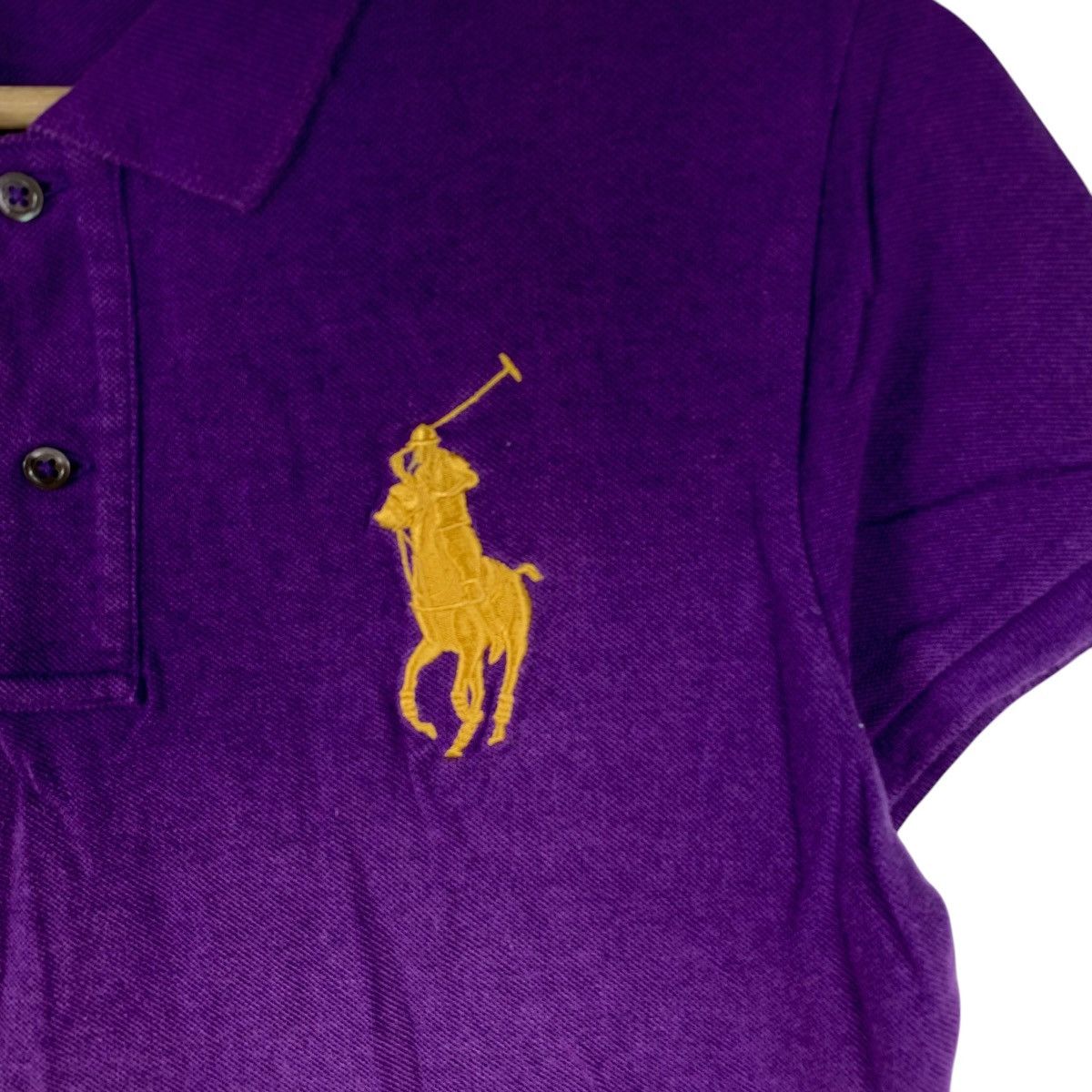 Polo Ralph Lauren Vintage POLO RALPH LAUREN Pony Patchwork Wool Tee Shirt Top Size L / US 10 / IT 46 - 5 Thumbnail