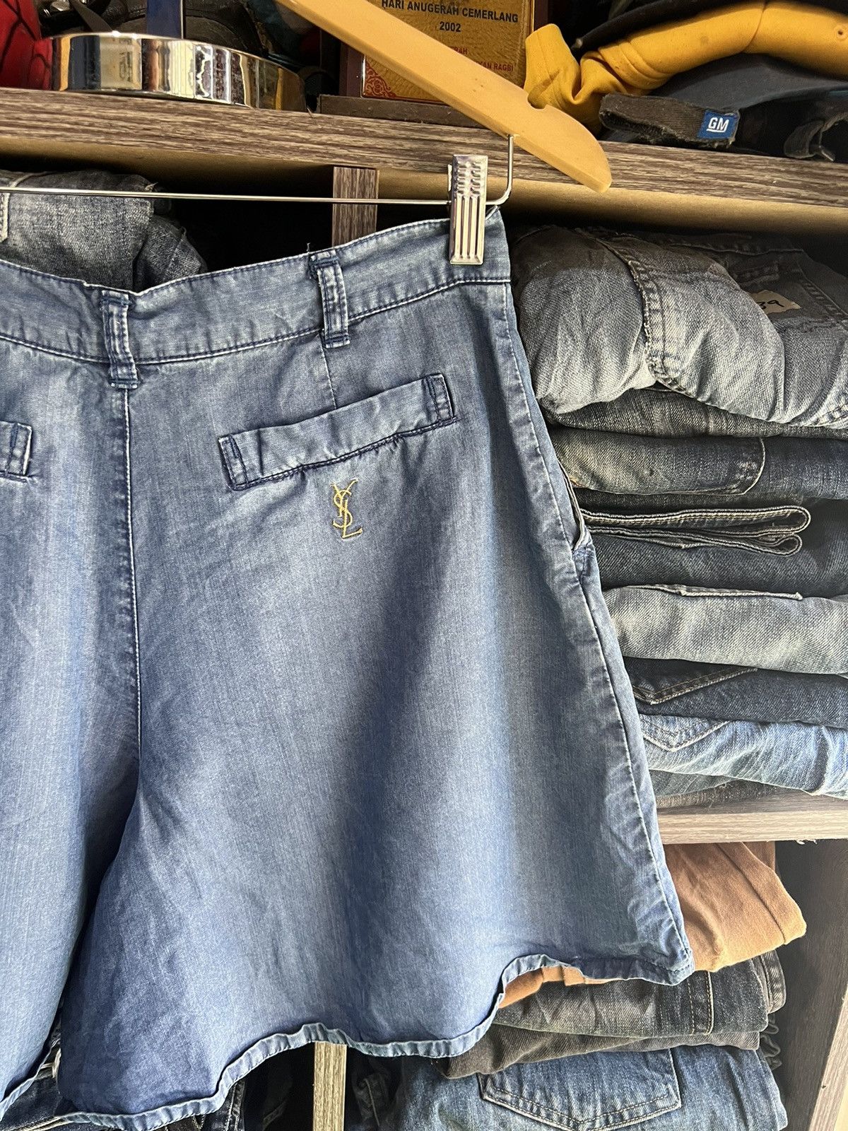 Yves Saint Laurent 🔥Vintage Yves Saint Laurent Short Pant Size 28" / US 6 / IT 42 - 8 Thumbnail