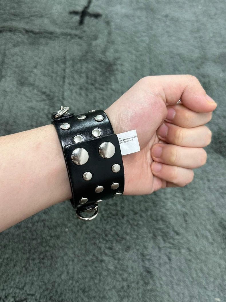 Other Junya Watanabe Junya Watanabe studded chain cowhide bracel Size US M / EU 48-50 / 2 - 5 Thumbnail