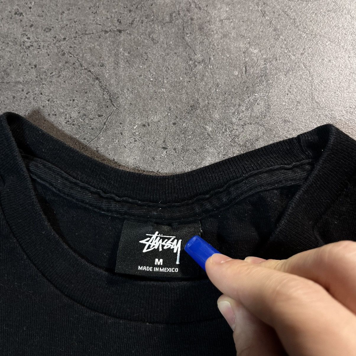 Stussy Stussy 00s Vintage Circle Center Logo Tee Tshirt Hype Rare Size US M / EU 48-50 / 2 - 7 Thumbnail