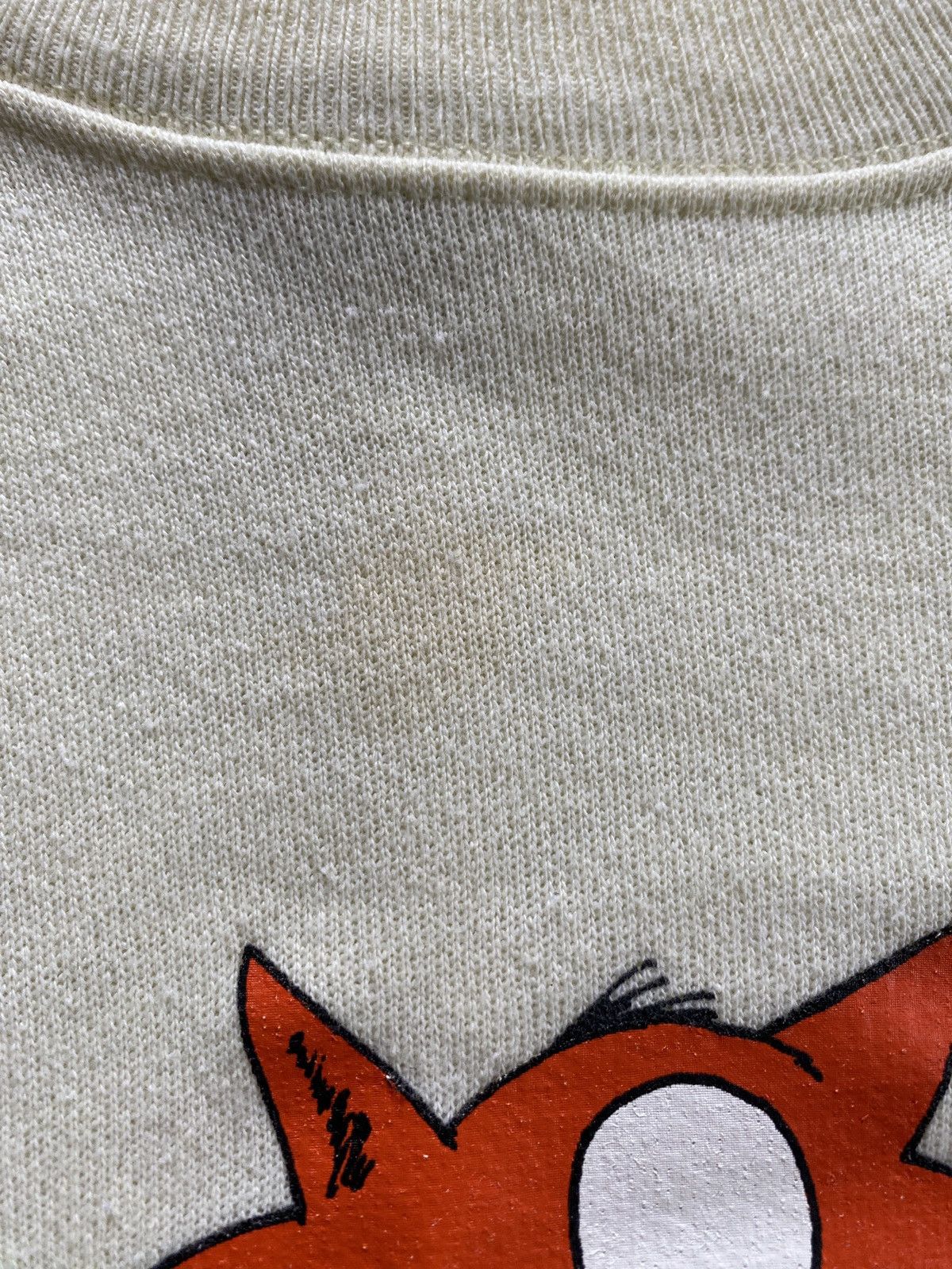 Hanes × Vintage Vintage 80’s Fox Hunt Yellow Raglan Crewneck Sweatshirt Size US L / EU 52-54 / 3 - 5 Thumbnail