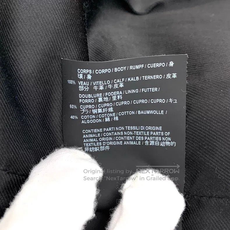 Saint Laurent Paris Saint Laurent Paris White Cow Leather Single Breasted Long Size S / US 4 / IT 40 - 7 Thumbnail