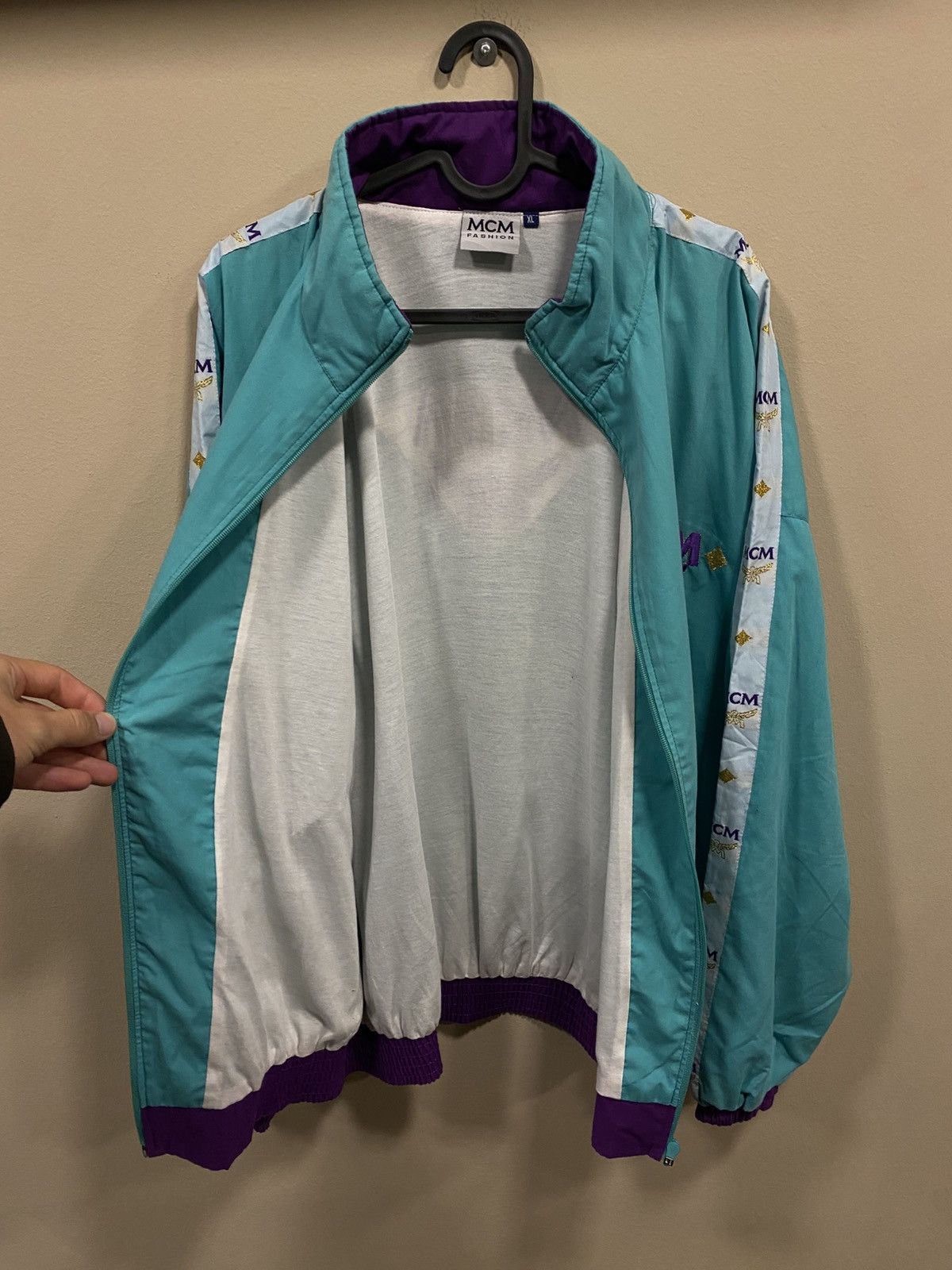 MCM Vintage MCM RNB Y2K Lampas Track Suit Size US XL / EU 56 / 4 - 7 Thumbnail
