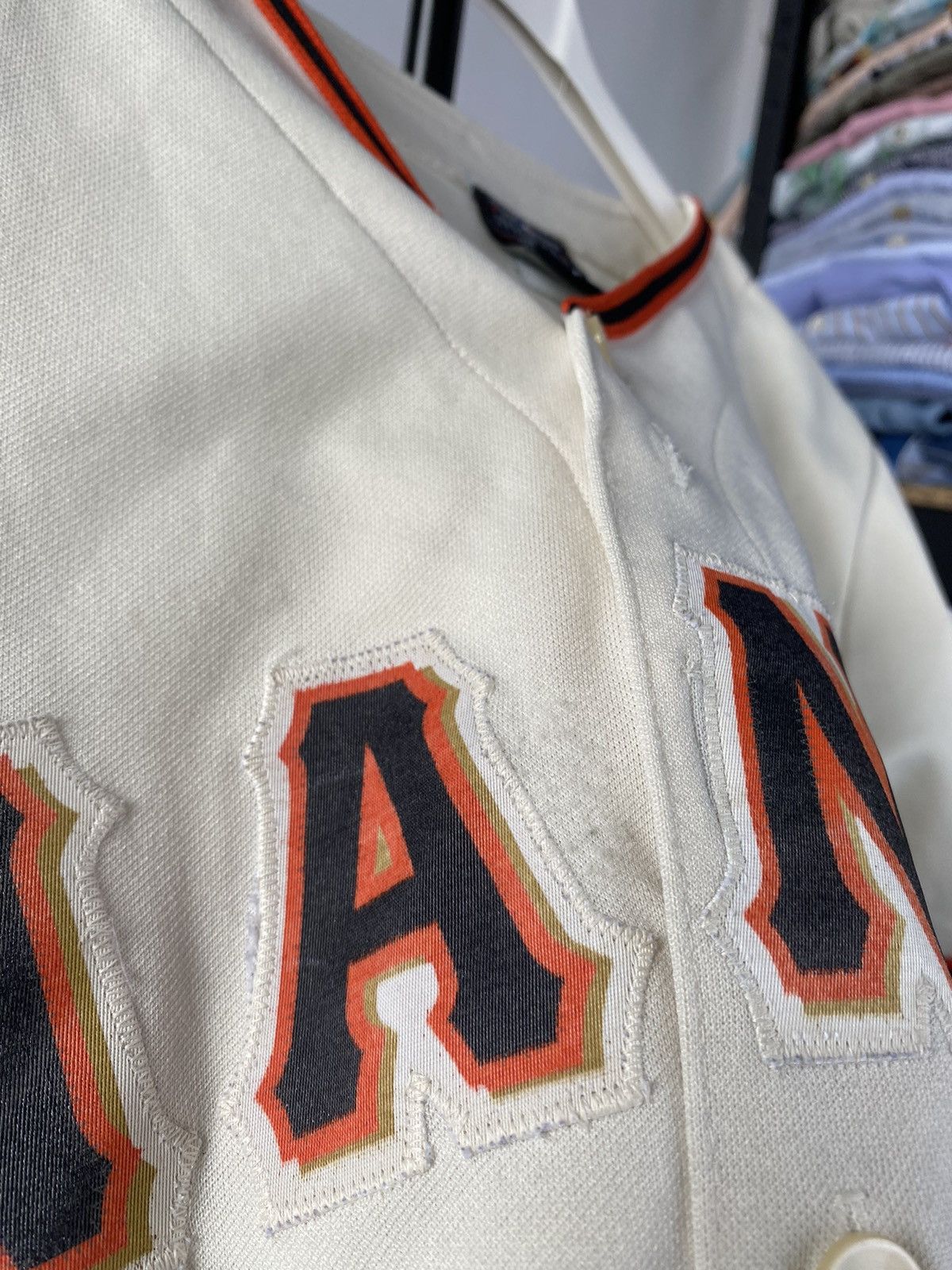 Majestic 2010 Giants World Series Jersey Womens medium