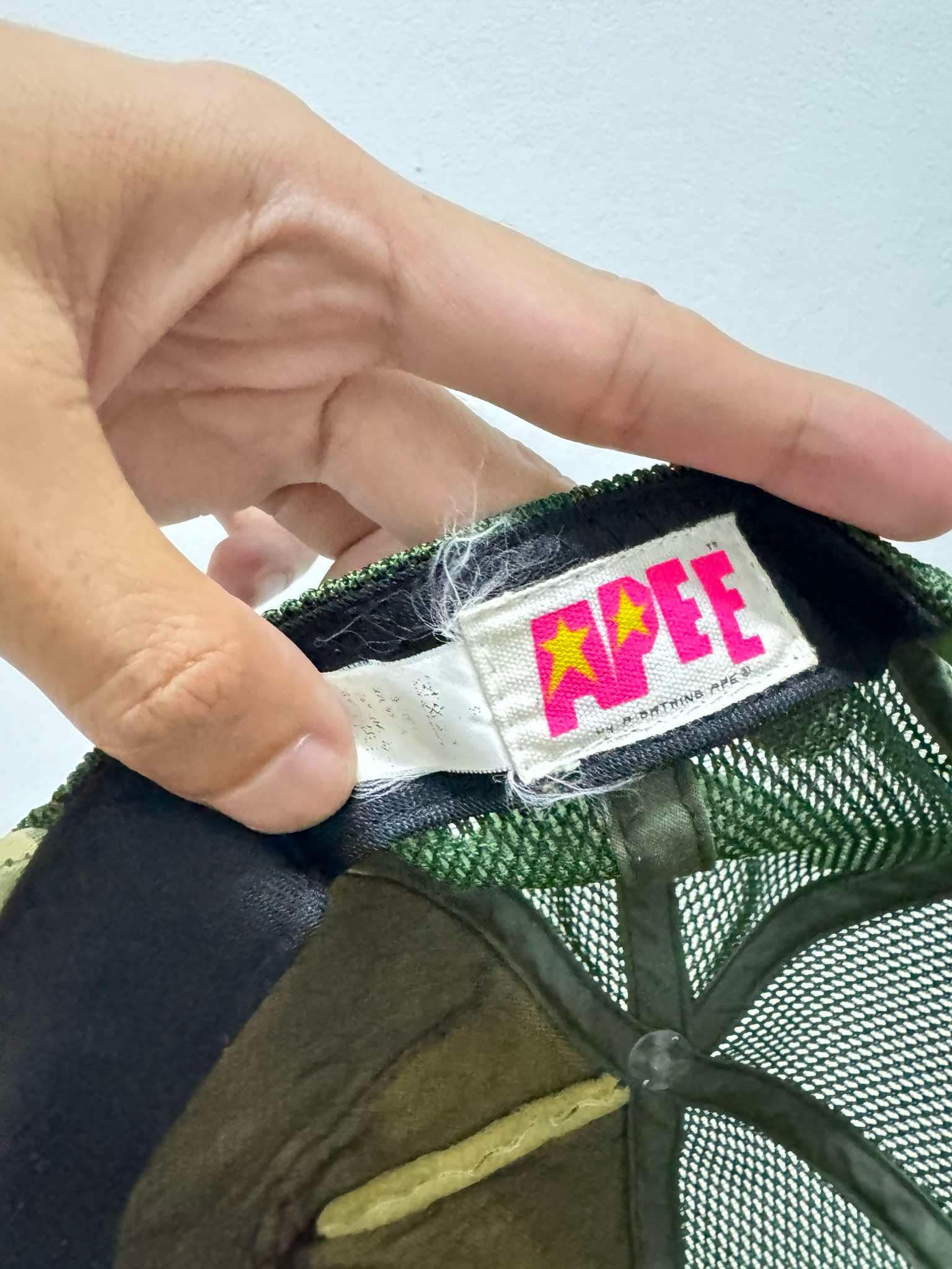 Bape Bape camo trucker hat Size ONE SIZE - 5 Thumbnail
