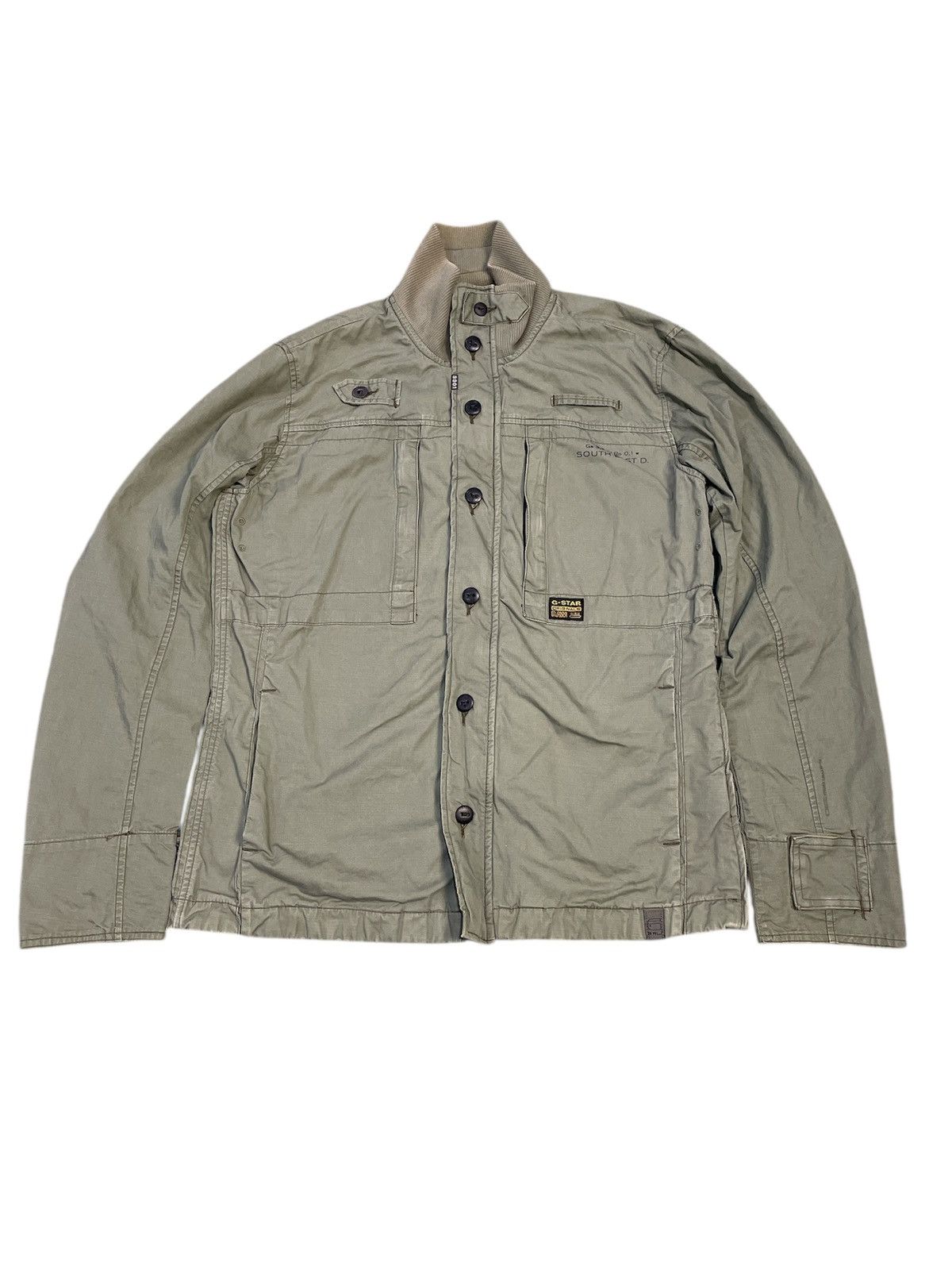 G-Star Vintage G Star Raw Multi Pocket Jacket Size US XL / EU 56 / 4 - 1 Thumbnail