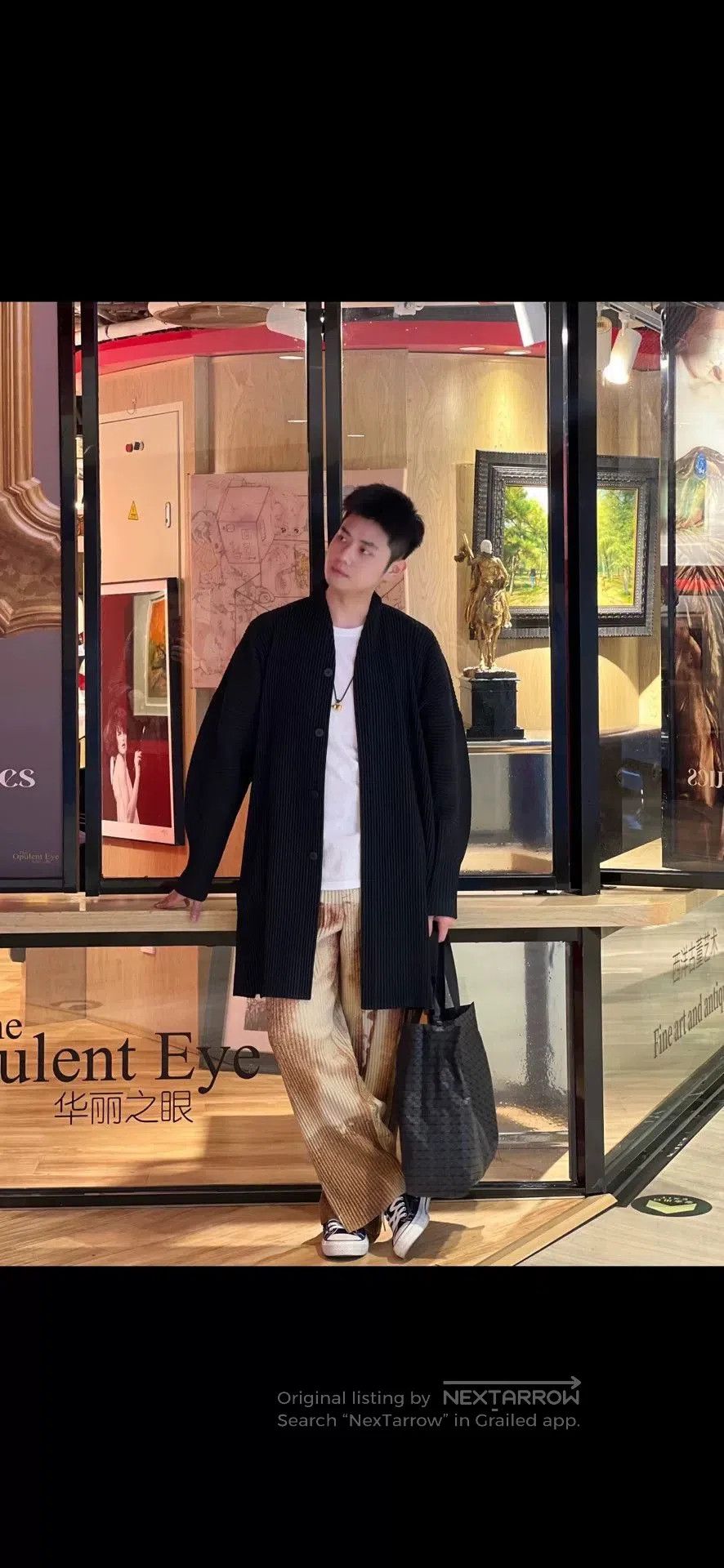 Homme Plisse Issey Miyake Issey Miyake Homme Plisse Long Coat. Size US S / EU 44-46 / 1 - 1 Thumbnail