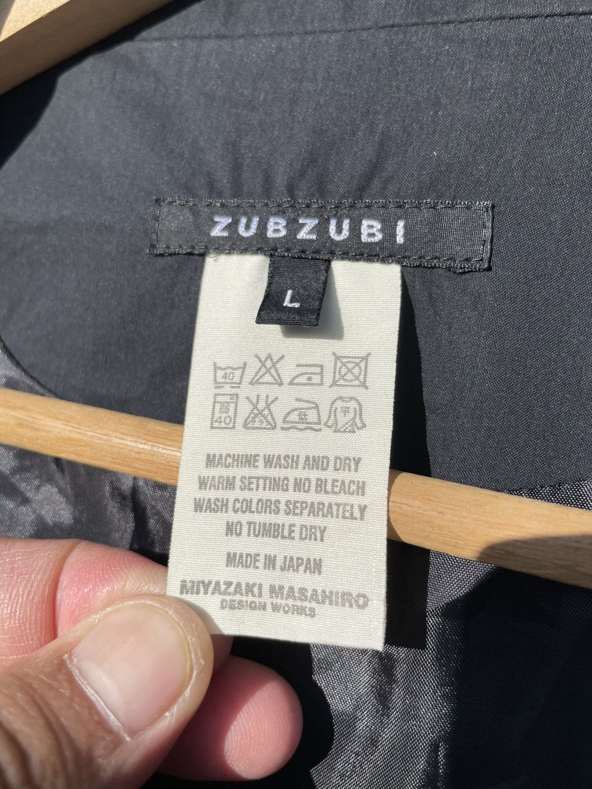Japanese Brand Miyazaki Masahiro Zubzubi Long Coat with Detachable Collar Size US L / EU 52-54 / 3 - 8 Thumbnail
