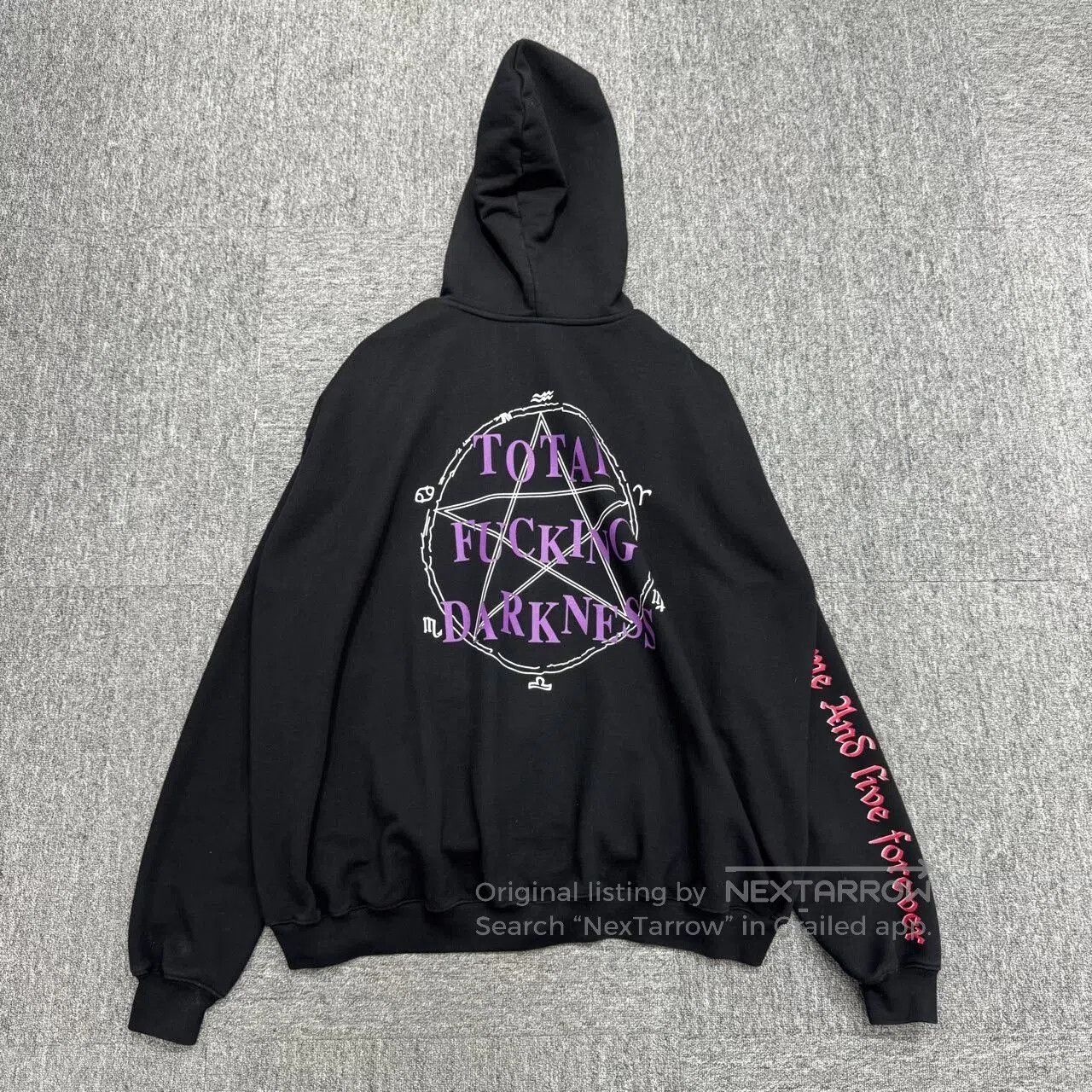 Vetements vetements black pentagram hoodie. Size US S / EU 44-46 / 1 - 2 Thumbnail