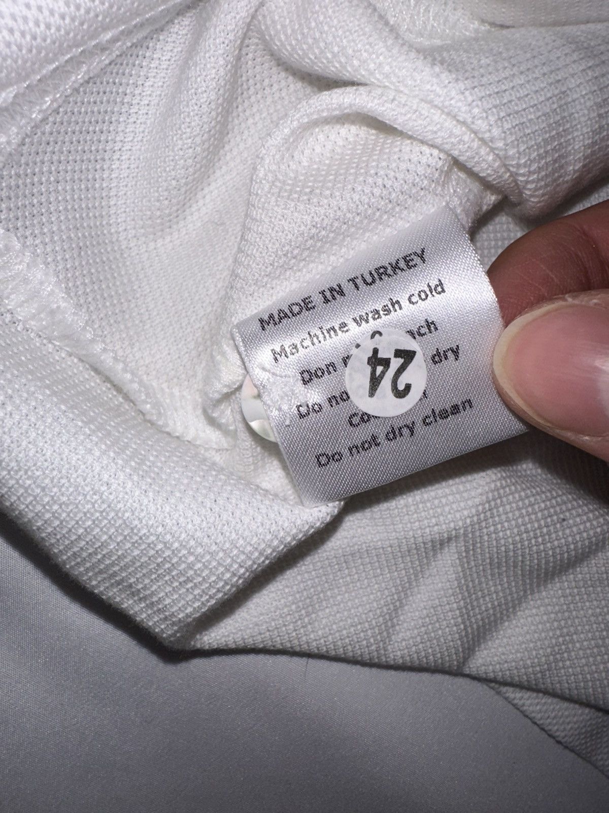 Dior Dior Polo Shirt White Black S Size US S / EU 44-46 / 1 - 10 Thumbnail