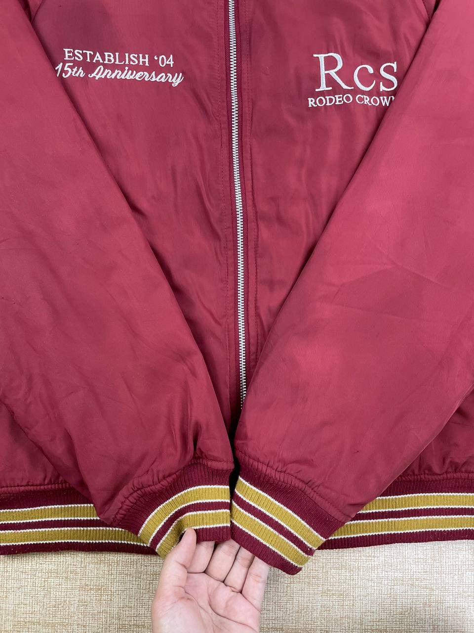 Vintage Vintage RODEO CROWN Union Star Club Varsity Jacket Size US M / EU 48-50 / 2 - 5 Thumbnail