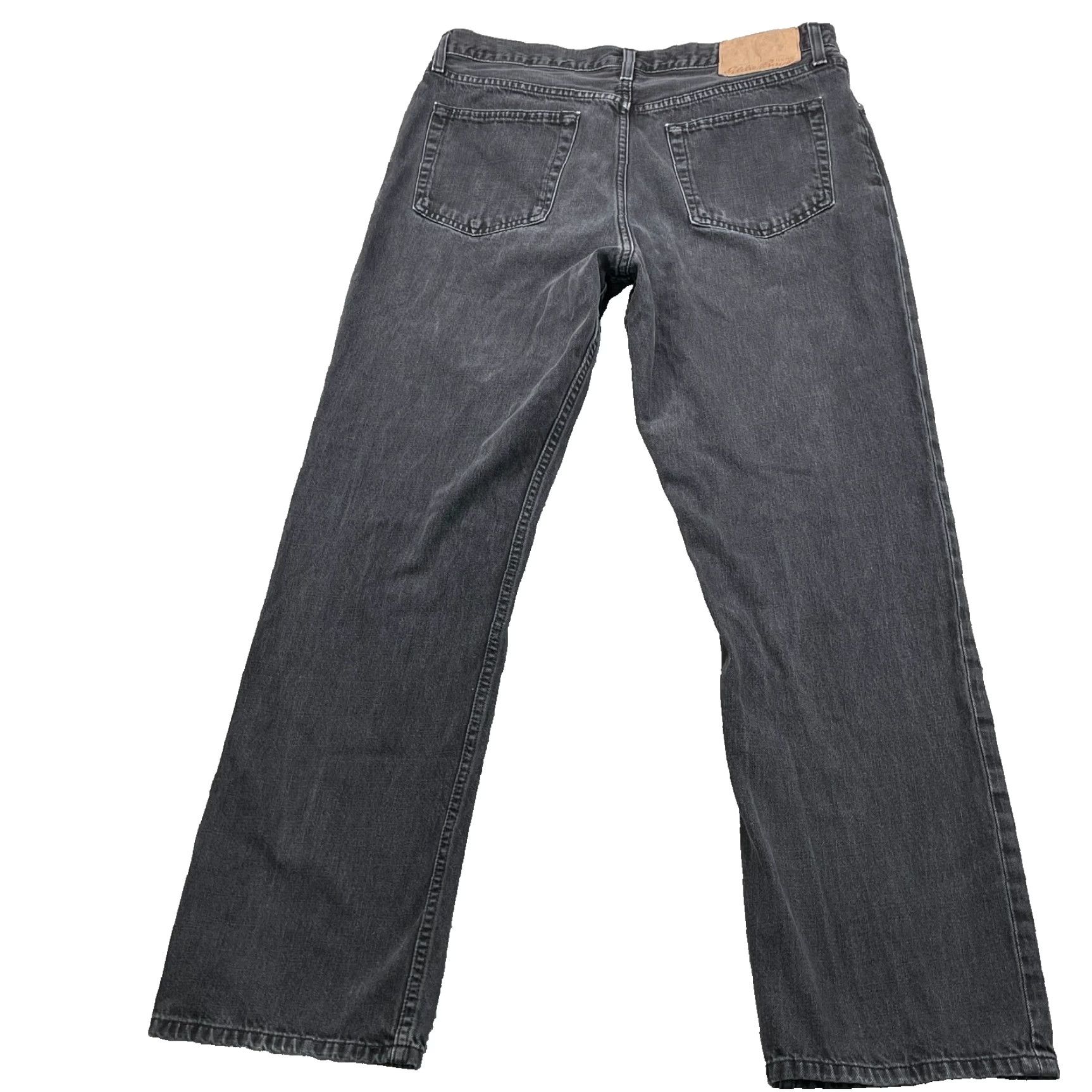 Eddie Bauer VINTAGE Eddie Bauer Jeans Mens 34x30 Black USA Classic Straight 90s Workwear Y2K Rodeo Mens Size US 34 / EU 50 - 2 Thumbnail