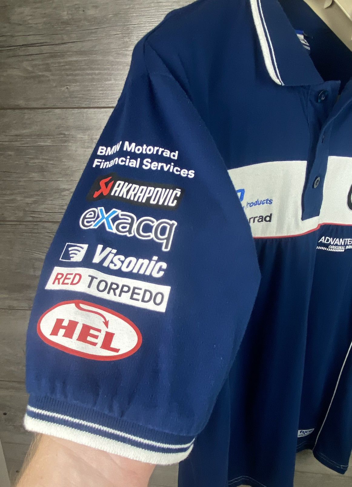BMW BMW Motorrad tyco Size L racing polo Size US L / EU 52-54 / 3 - 10 Thumbnail