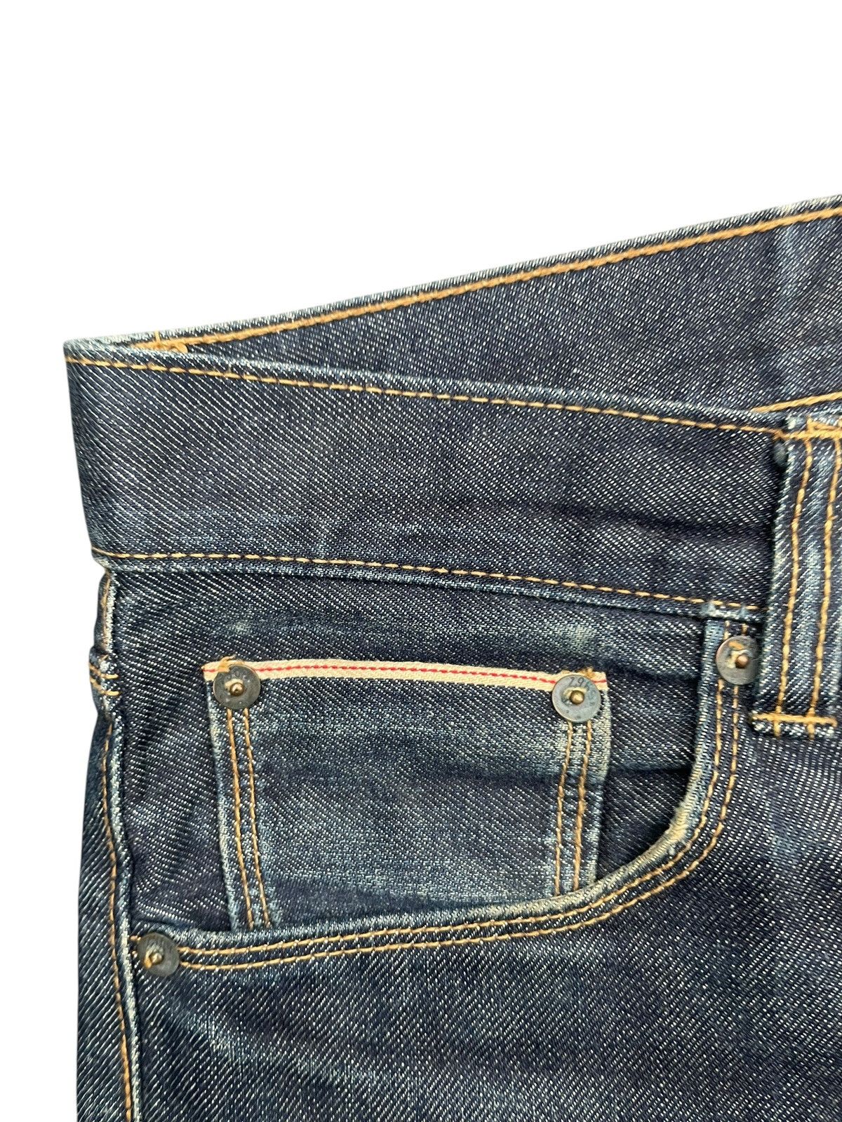 Designer × Gap Gap Selvedge Slim Straight Jeans Size US 35 - 5 Thumbnail