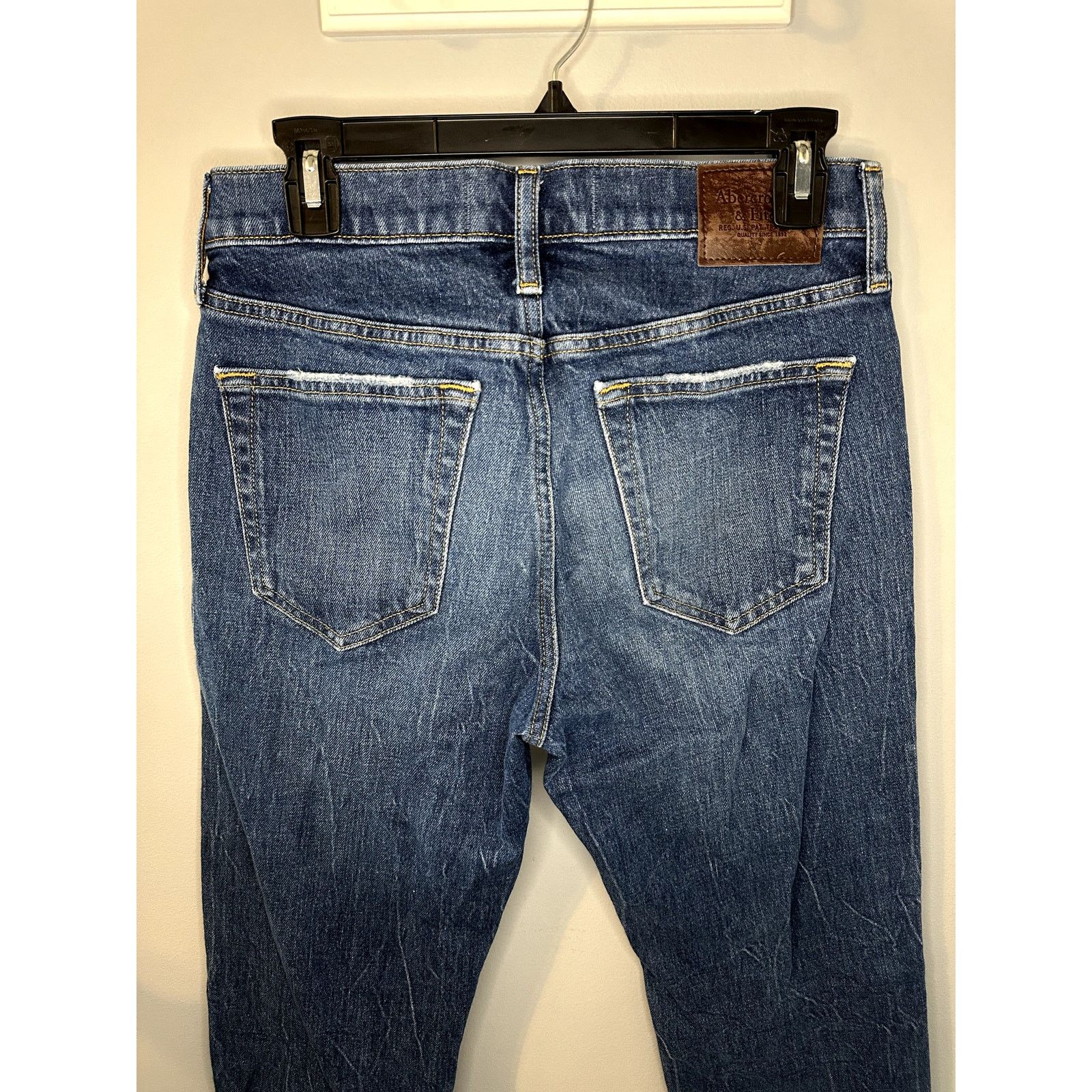 Abercrombie & Fitch Abercrombie & Fitch Vintage Stretch 90s Slim Jeans Blue 30 Size US 30 / EU 46 - 5 Thumbnail