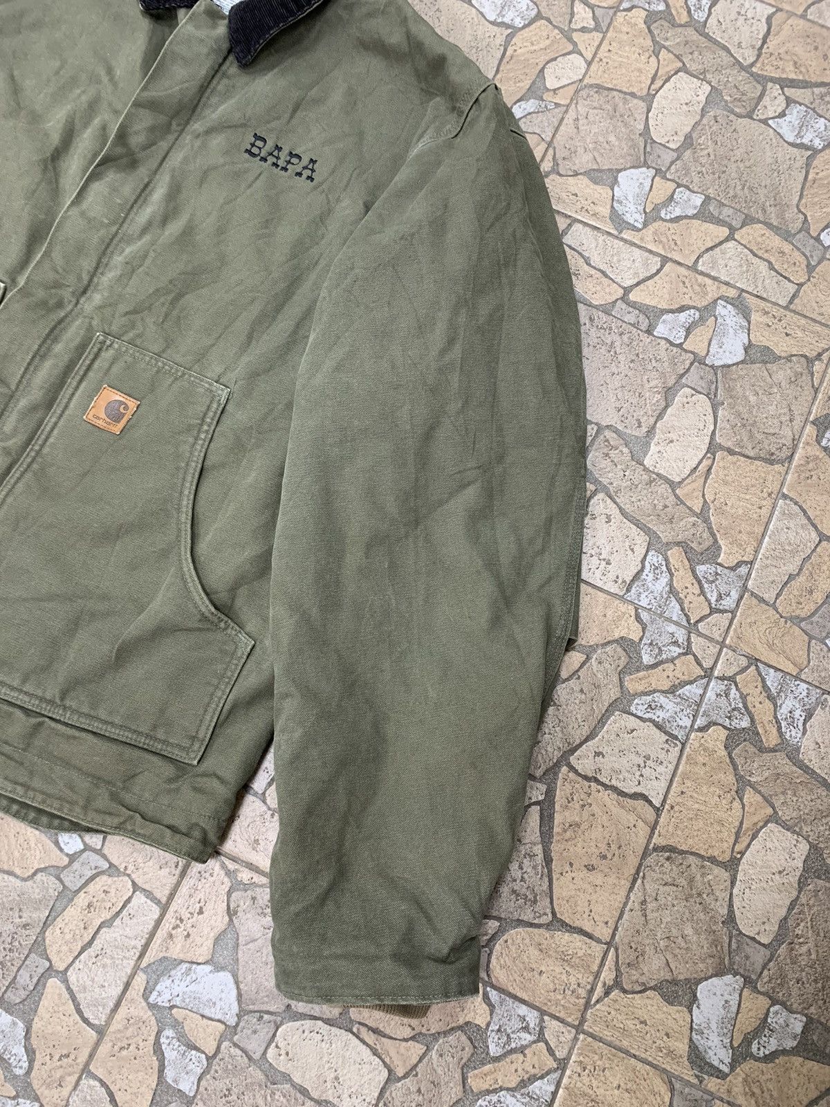 Carhartt Vintage Carhartt J164 Sherpa Lined Work Jacket Size US XL / EU 56 / 4 - 13 Thumbnail