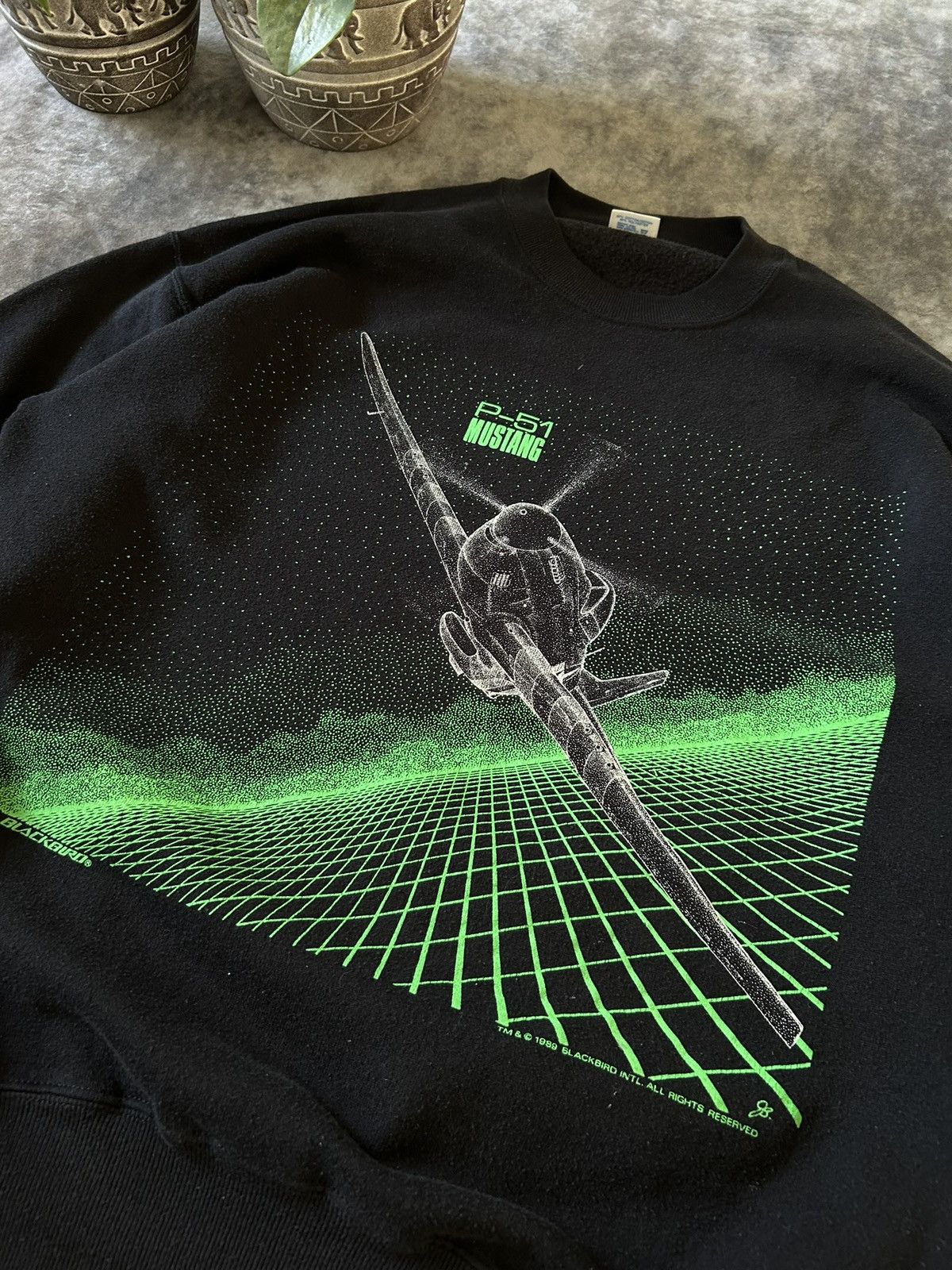 Blackbird Vintage blackbird crewneck from 89’ Size US M / EU 48-50 / 2 - 3 Thumbnail