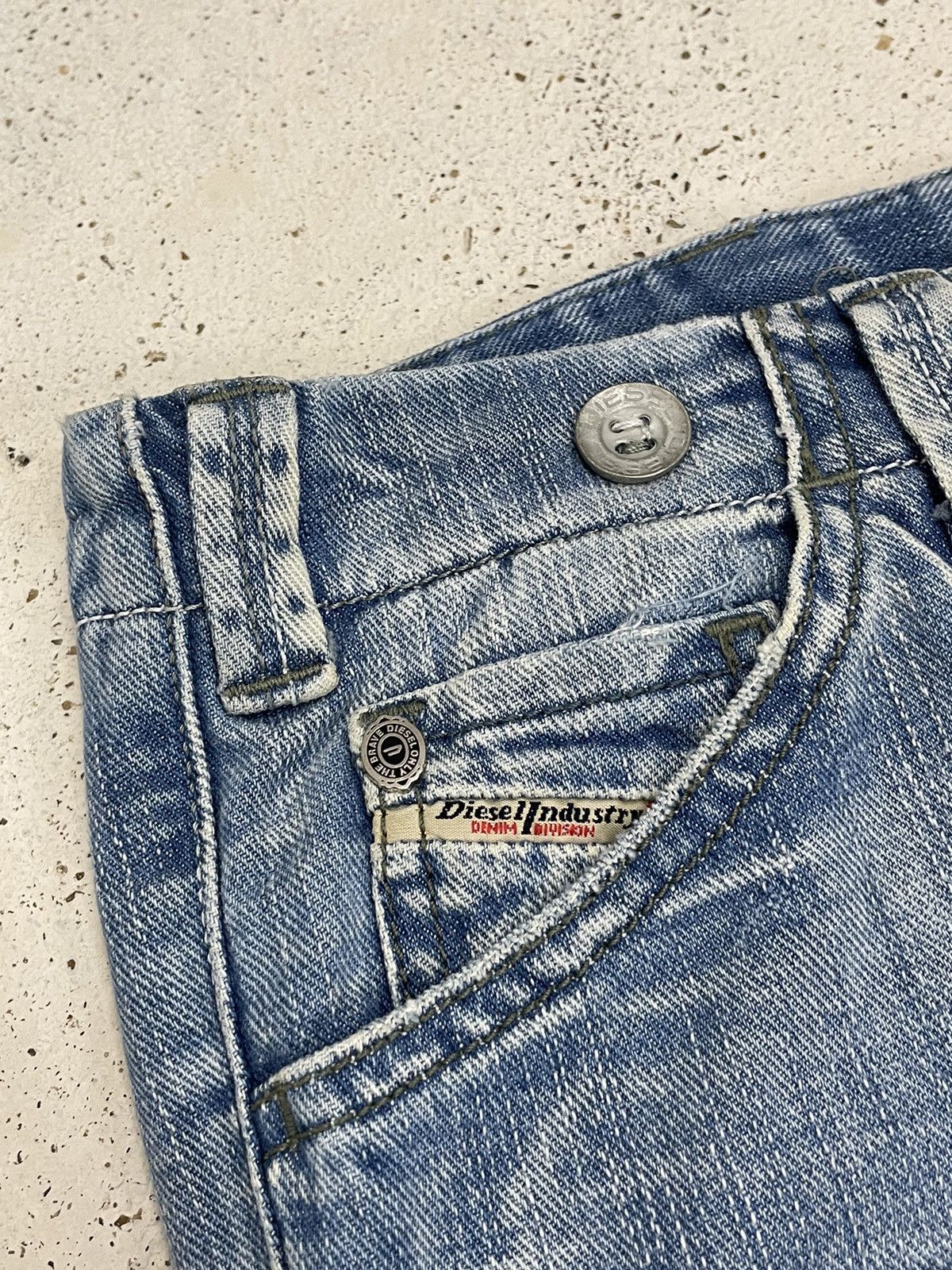 Diesel Diesel Purly Wide Leg Flare Old Money Italian Style Size US 29 - 8 Thumbnail