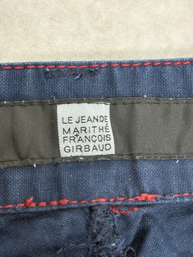 Marithe + Francois Girbaud 2000s Marithé + François Girbaud Navy Cozy Pants Size US 32 / EU 48 - 11 Thumbnail