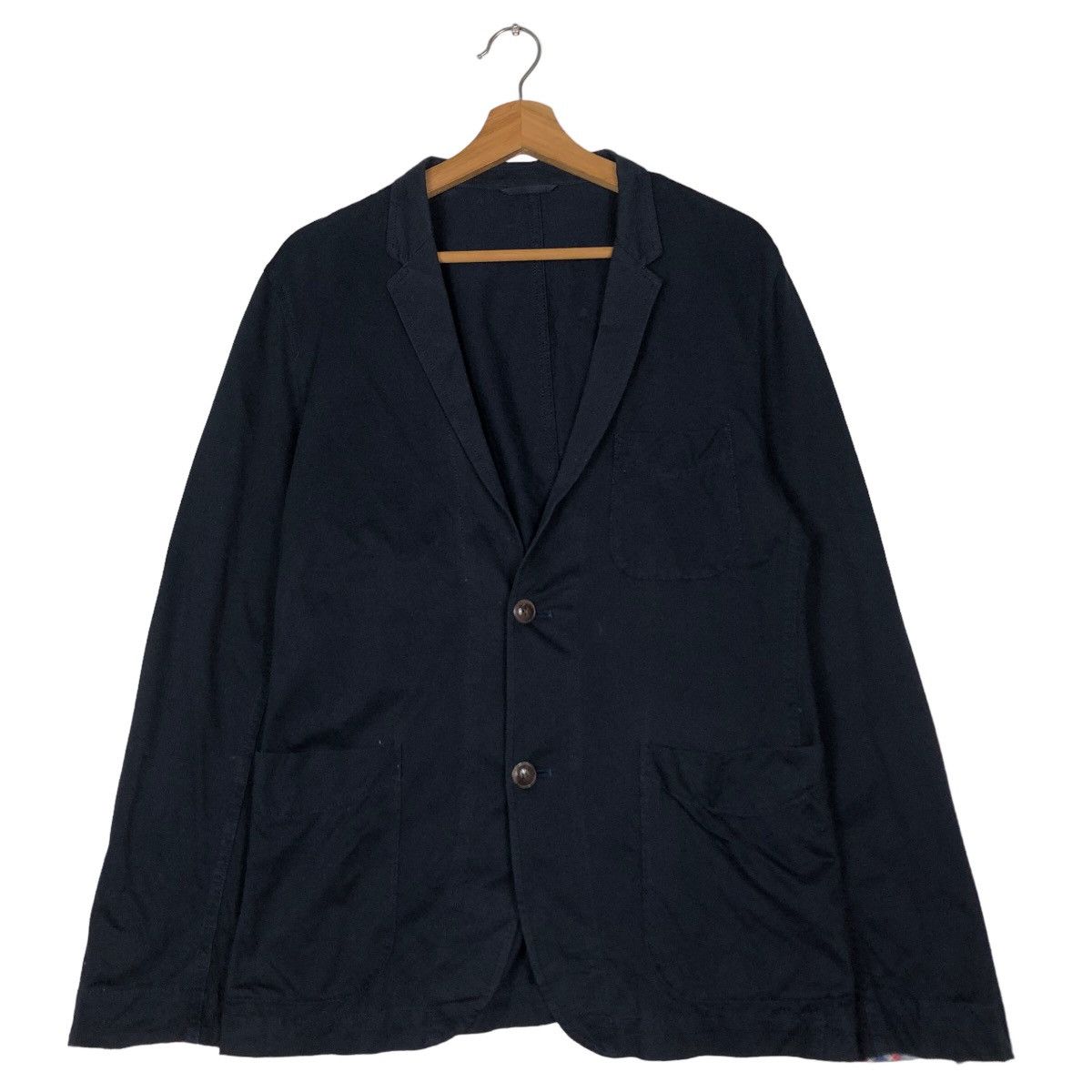 Burberry 🔥Vintage Burberry Black Label Chore Work Jacket Size US L / EU 52-54 / 3 - 1 Thumbnail