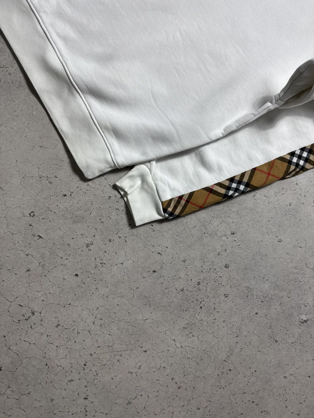 Burberry Burberry London Checkered White Sweatshirt Size S White Size US S / EU 44-46 / 1 - 3 Thumbnail