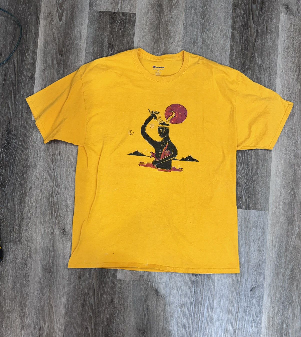 Champion Undisclosed Graphic Artiest Tee Champion T-Shirt xxl Size US XXL / EU 58 / 5 - 1 Thumbnail