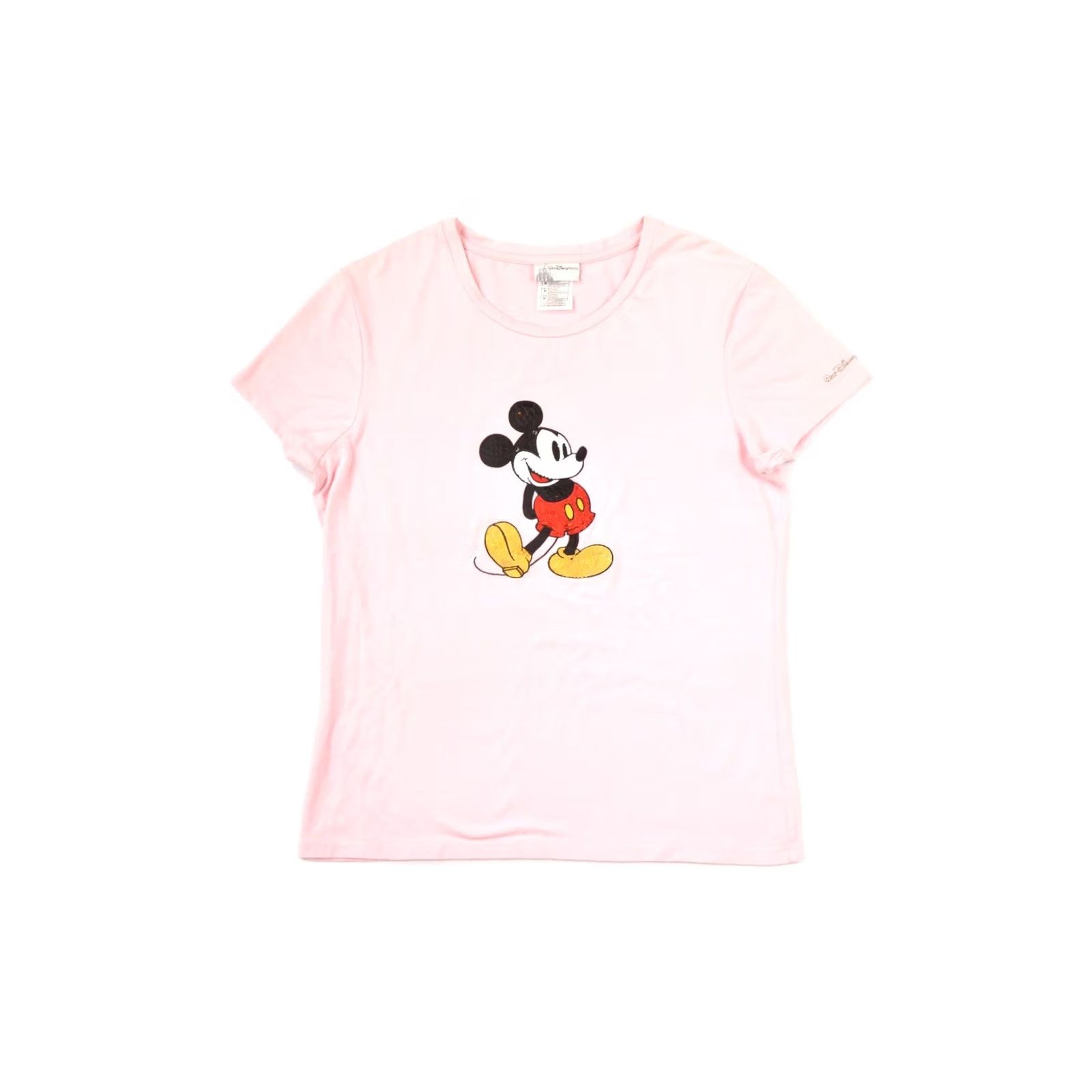 Disney Walt Disney World Big Mickey Vintage Womens Pink T-Shirt Tee Size M Size M / US 6-8 / IT 42-44 - 7 Thumbnail