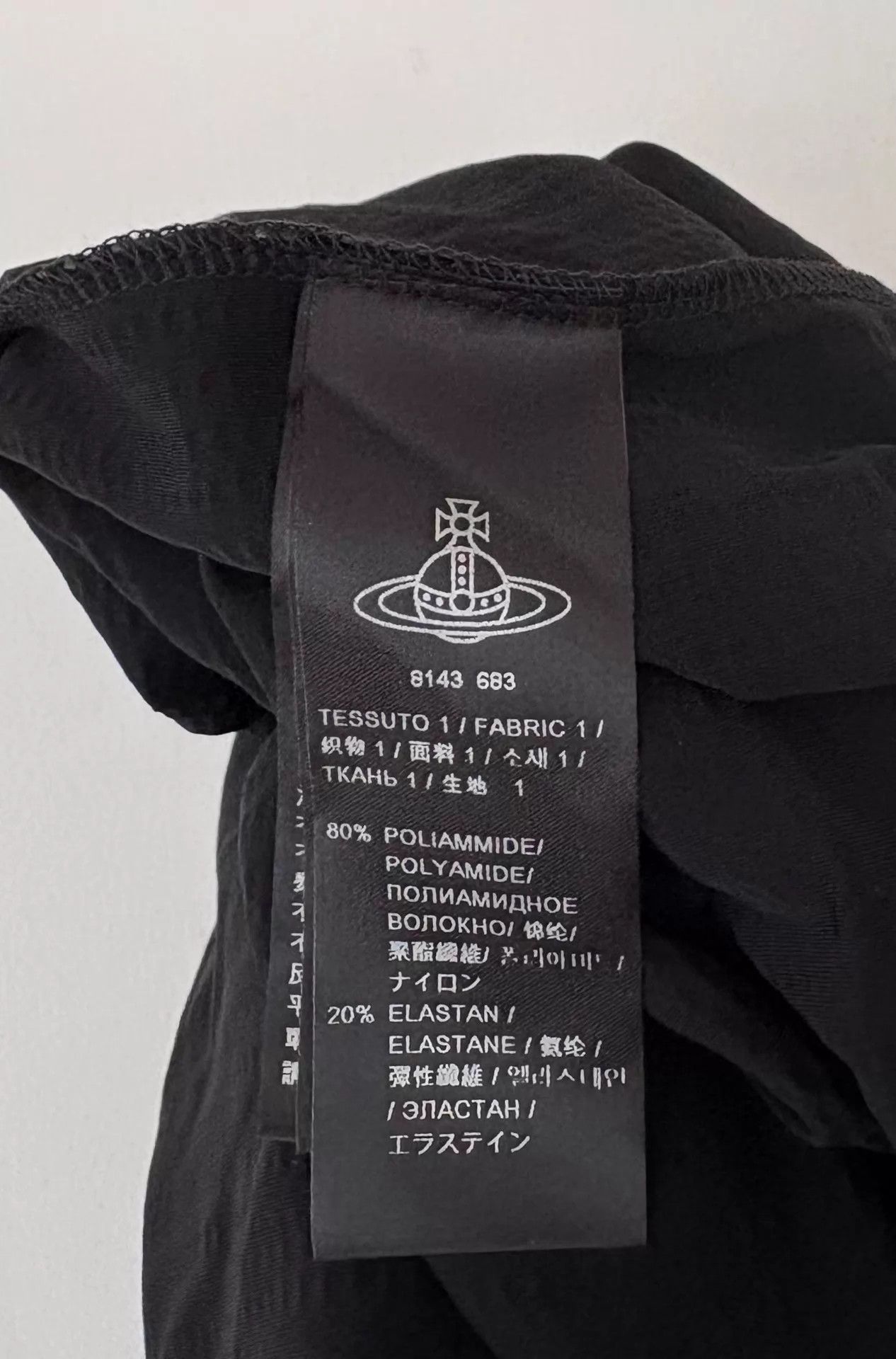 Vivienne Westwood Vivienne Westwood Anglomania Black LS Loose V-neck Dress S Size S / US 4 / IT 40 - 7 Thumbnail