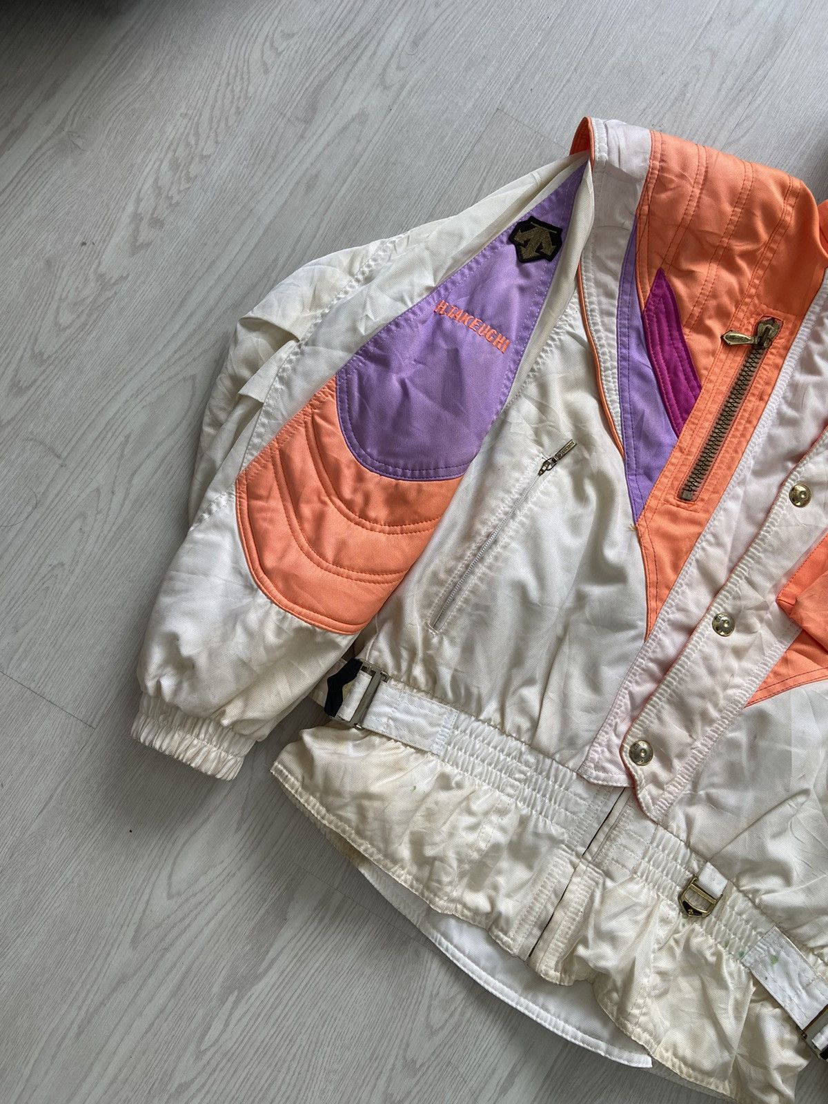Descente × Sports Specialties Vintage 1990’s Descente Cargo Bomber Jacket Size US M / EU 48-50 / 2 - 6 Thumbnail