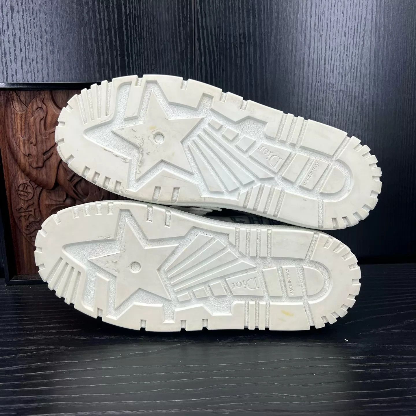 Dior Dior B23 Sneakers White Blue 38 Size US 7.5 / IT 37.5 - 4 Thumbnail