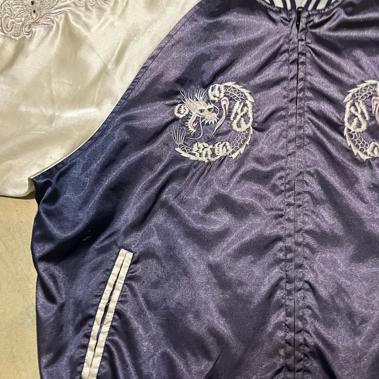 Japanese Brand Sukajan Big Logo Bomber Style Jacket Size US L / EU 52-54 / 3 - 16 Thumbnail
