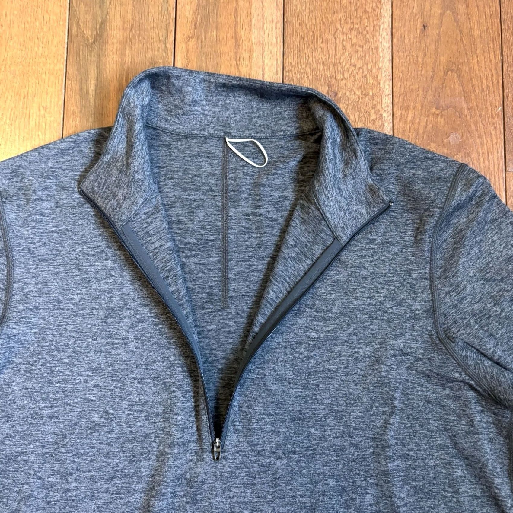 Lululemon Mens Lululemon Gray 1/2 Zip Pullover Shirt sz Large Size US L / EU 52-54 / 3 - 5 Thumbnail