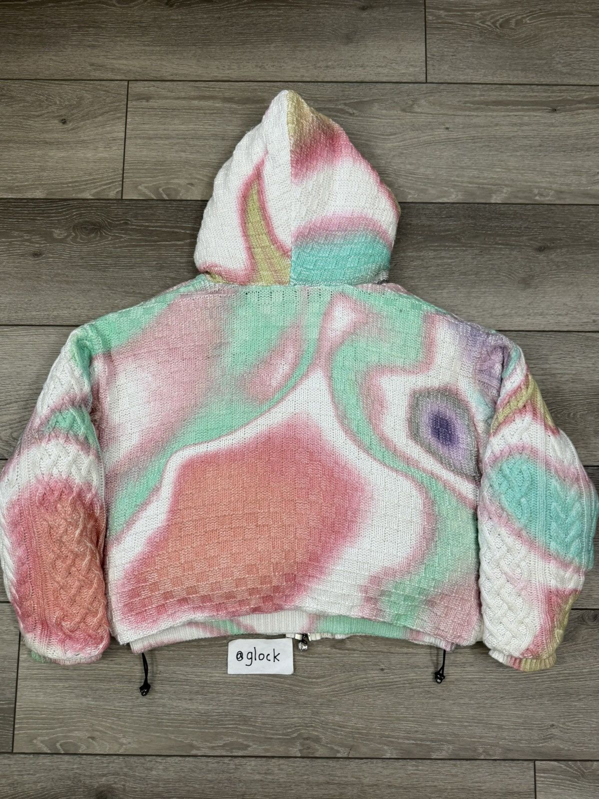 Bad Son Badson SPCTRM Multicolor Knit Puffer Jacket Size Medium Size US M / EU 48-50 / 2 - 4 Thumbnail