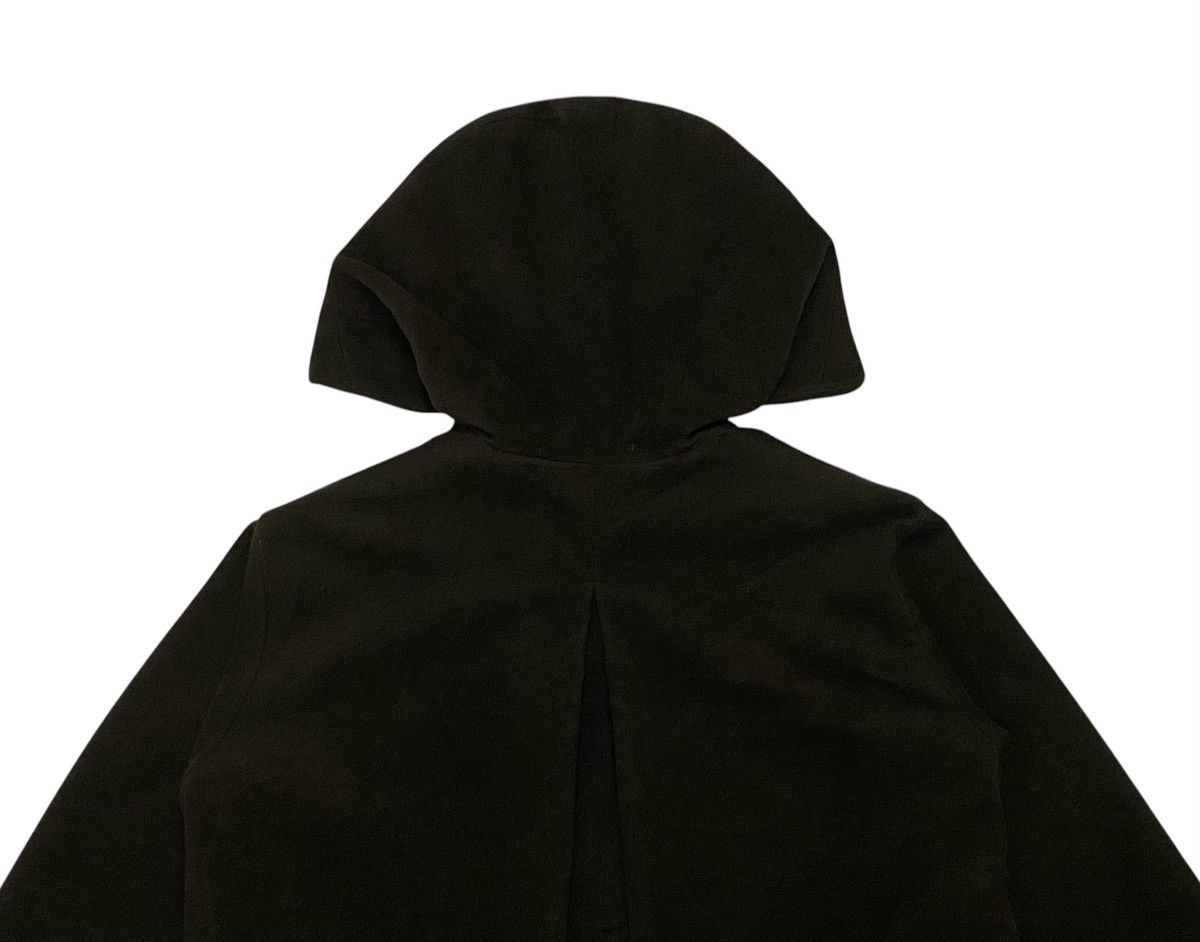 Yohji Yamamoto Y’s Yohji Yamamoto Wool Hoodie Long Coats Size L / US 10 / IT 46 - 8 Thumbnail