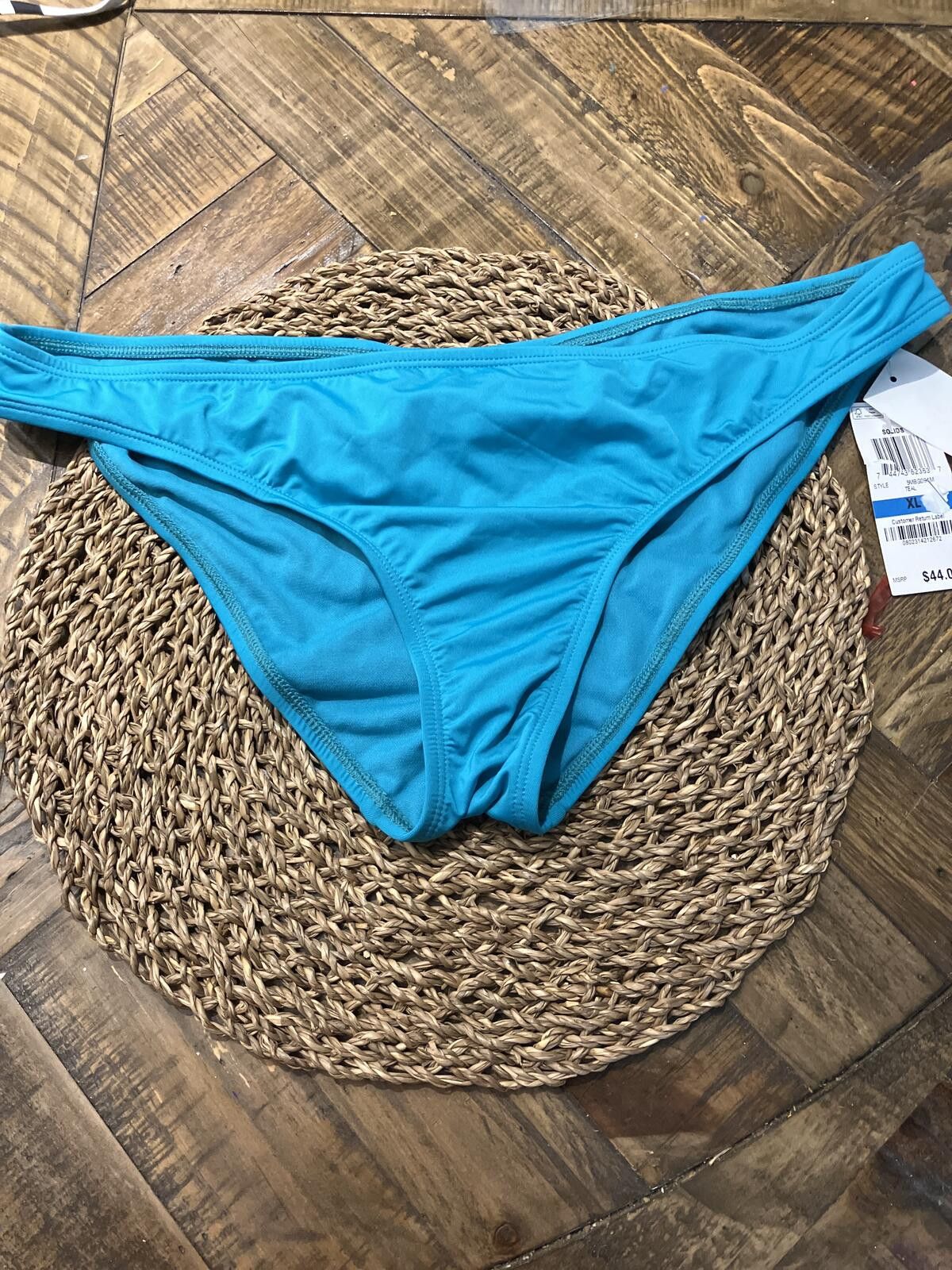 Bar III NWT Bar III Teal Bikini Bottoms XL Size ONE SIZE - 4 Thumbnail