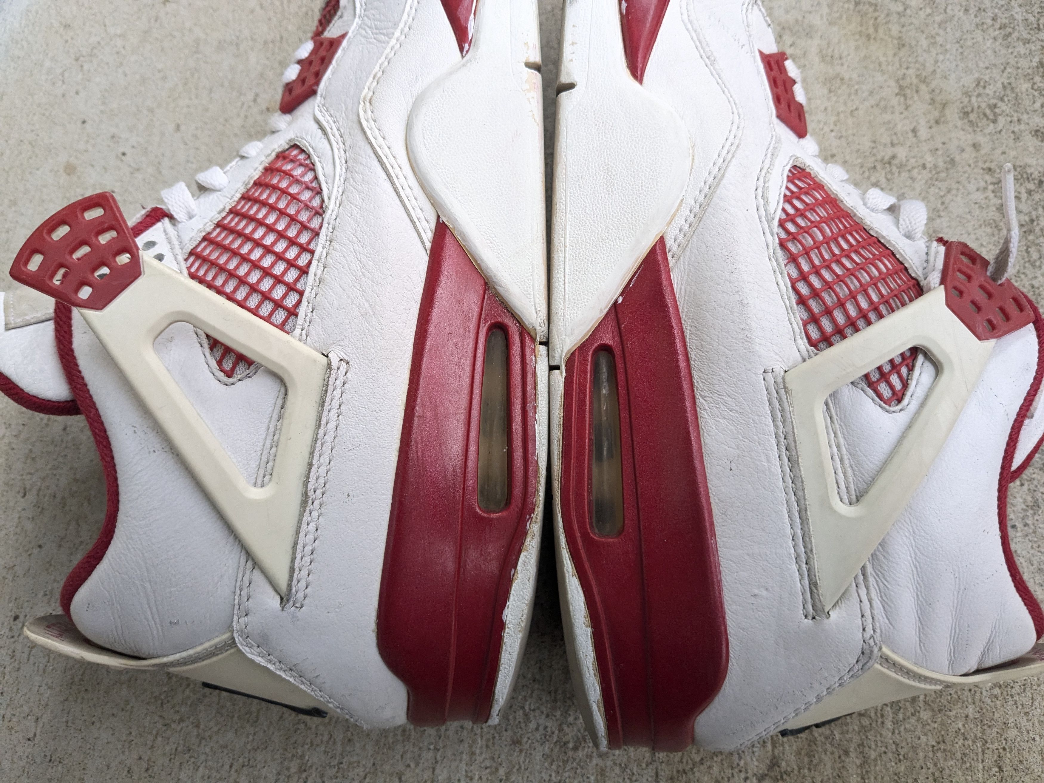 Jordan Brand Nike Air Jordan 4 Alternate 89 11 White Red 308497-106 Red Size US 11 / EU 44 - 11 Thumbnail