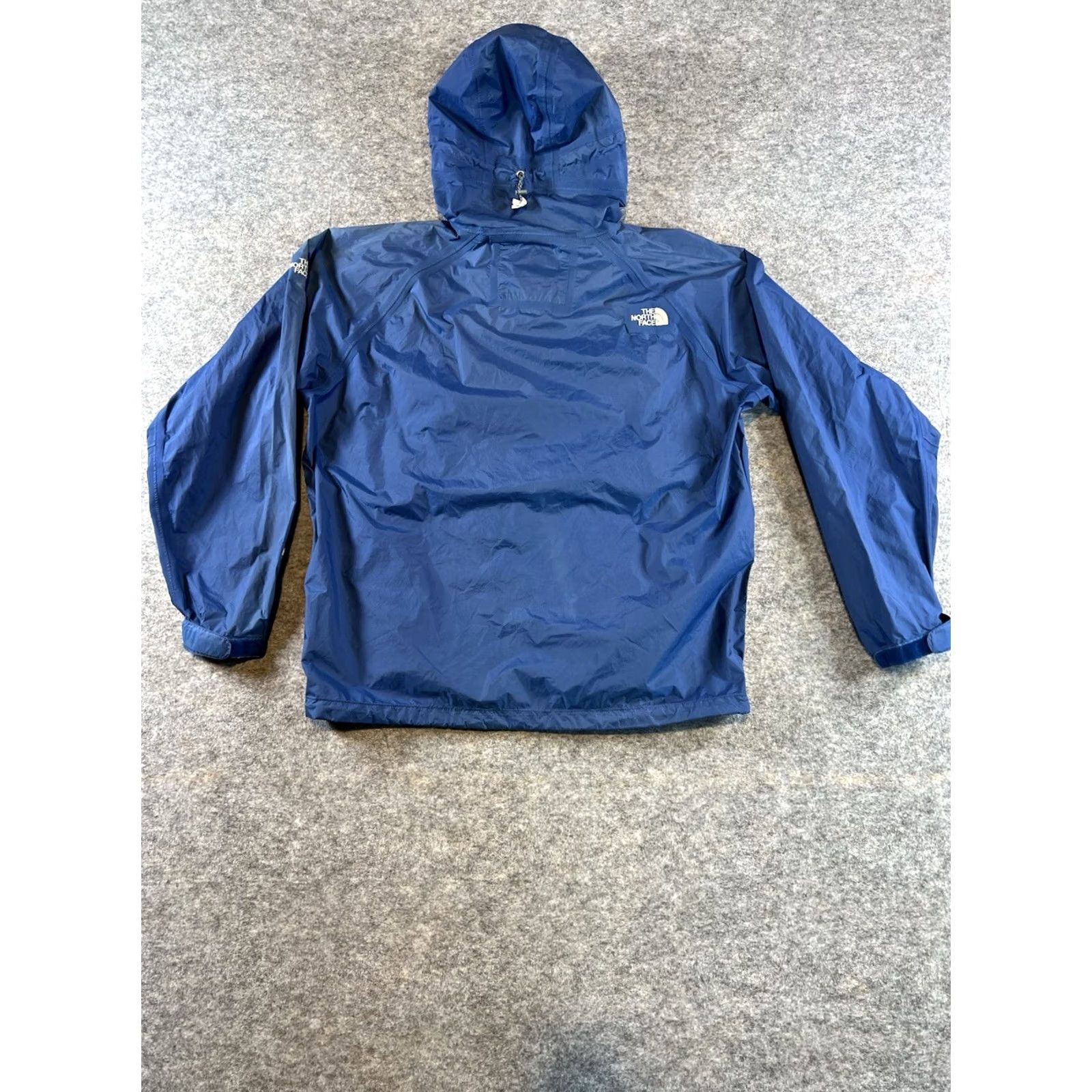 The North Face The North Face Blue HyVent Hooded Zip Windbreaker Rain Jacket XL Men Windbreaker Hooded Zip Full Zip Lightweight Packable Nylon DryVent Jacket Size US XL / EU 56 / 4 - 7 Thumbnail