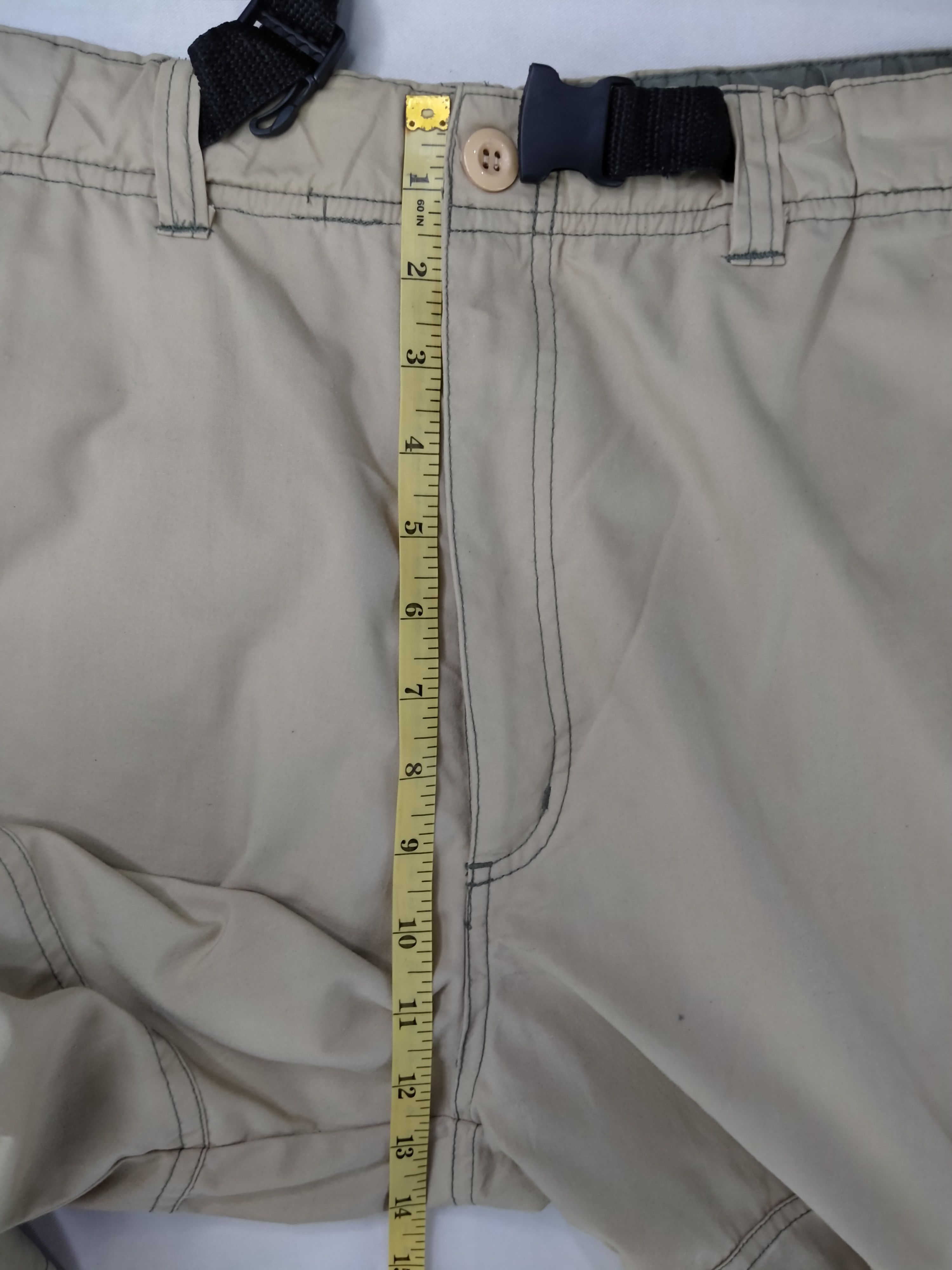 Japanese Brand Japanese Brand Elastic Cargo Multi Pocket Pants CP141 Size US 35 - 8 Thumbnail