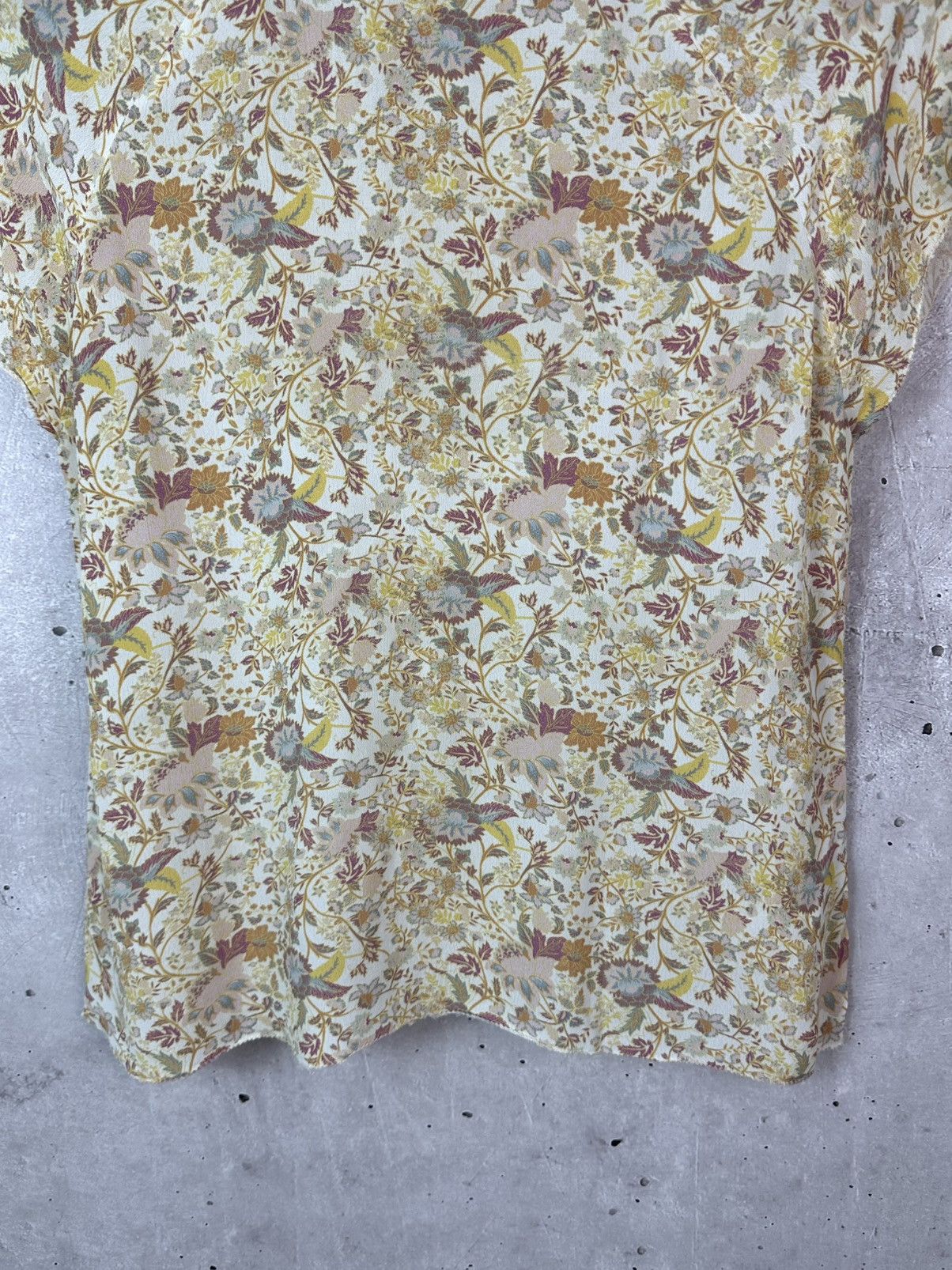 Other Indi & Cold Floral Printed Short Sleeve Women’s Blouse Size M / US 6-8 / IT 42-44 - 8 Thumbnail
