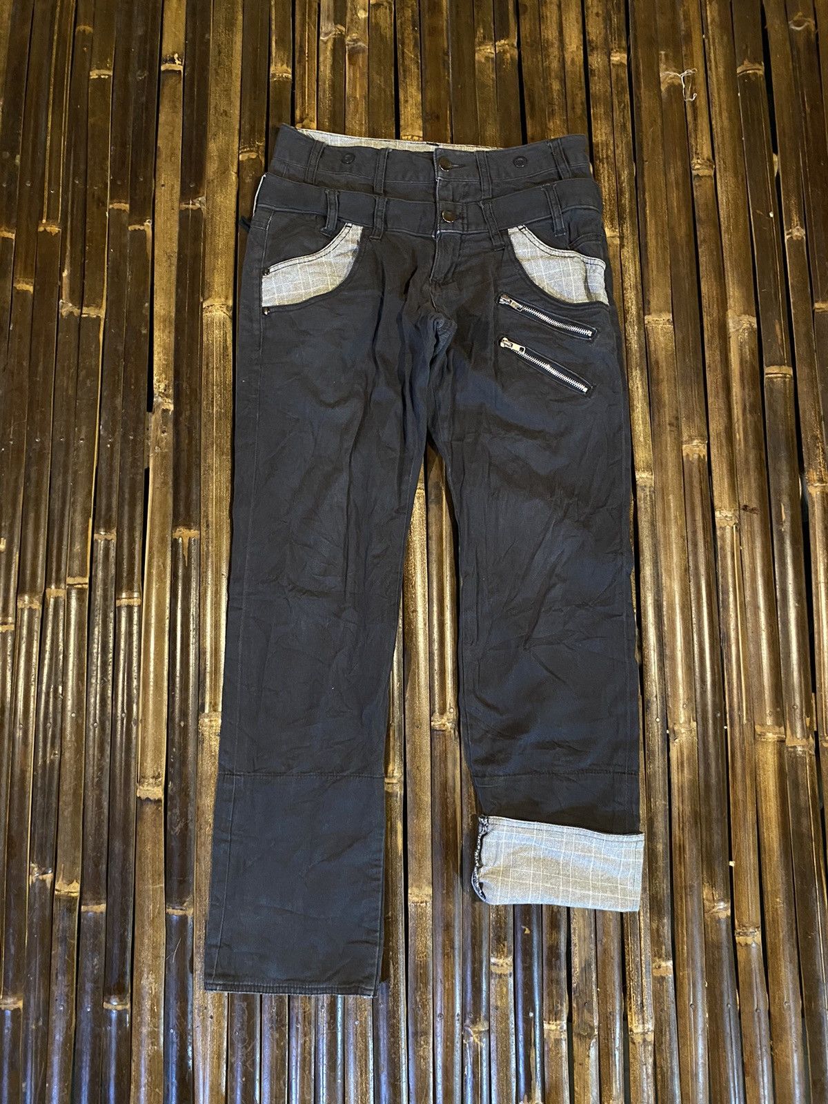 Hysteric Glamour × Japanese Brand WILD KHAKIS PUNK STYLE PANTS Size US 31 - 1 Thumbnail