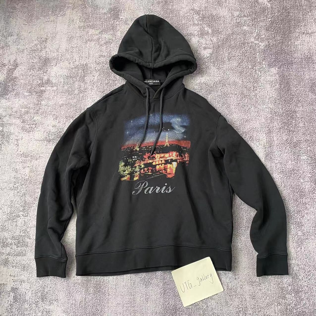 Balenciaga Balenciaga Paris Tourist Souvenir Hoodie | Grailed