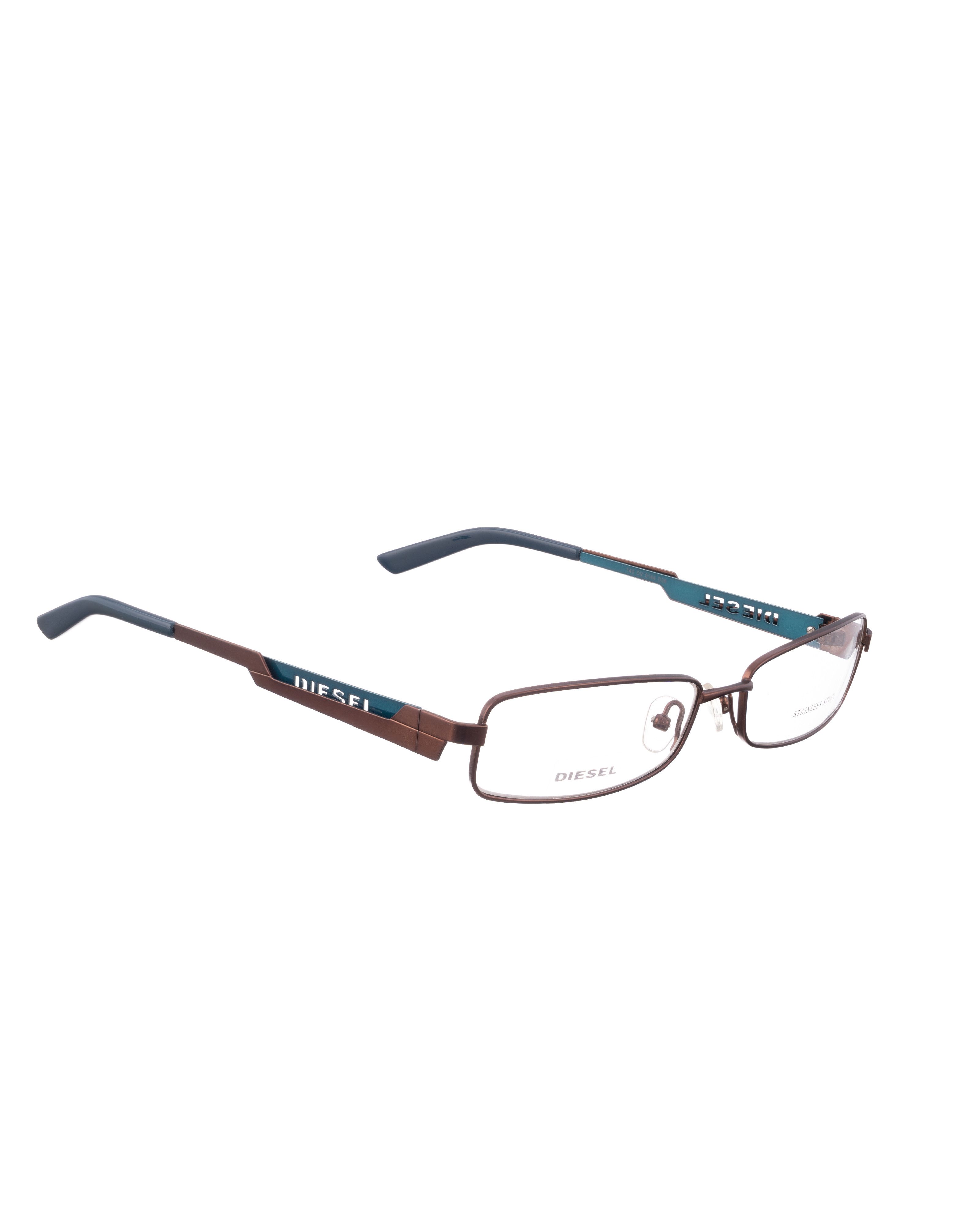 Diesel Diesel 00s Metallic Brown and Turquoise Glasses Size ONE SIZE - 2 Thumbnail